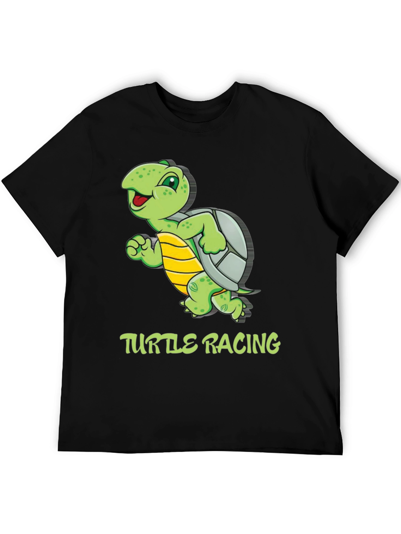 Turtle Racing Graphic T-Shirt