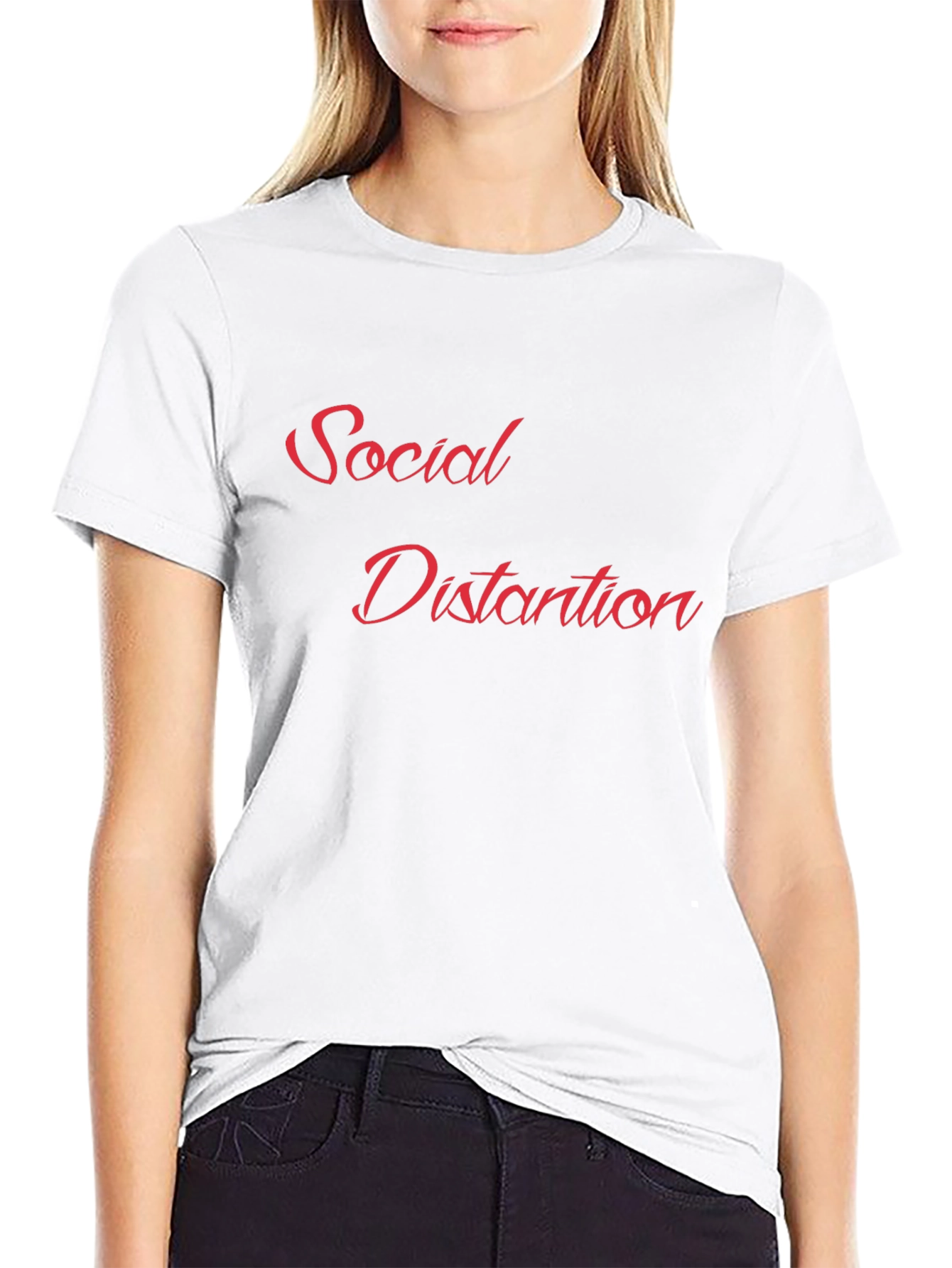 Social Distortion Graphic T-Shirt - Black Cotton Blend