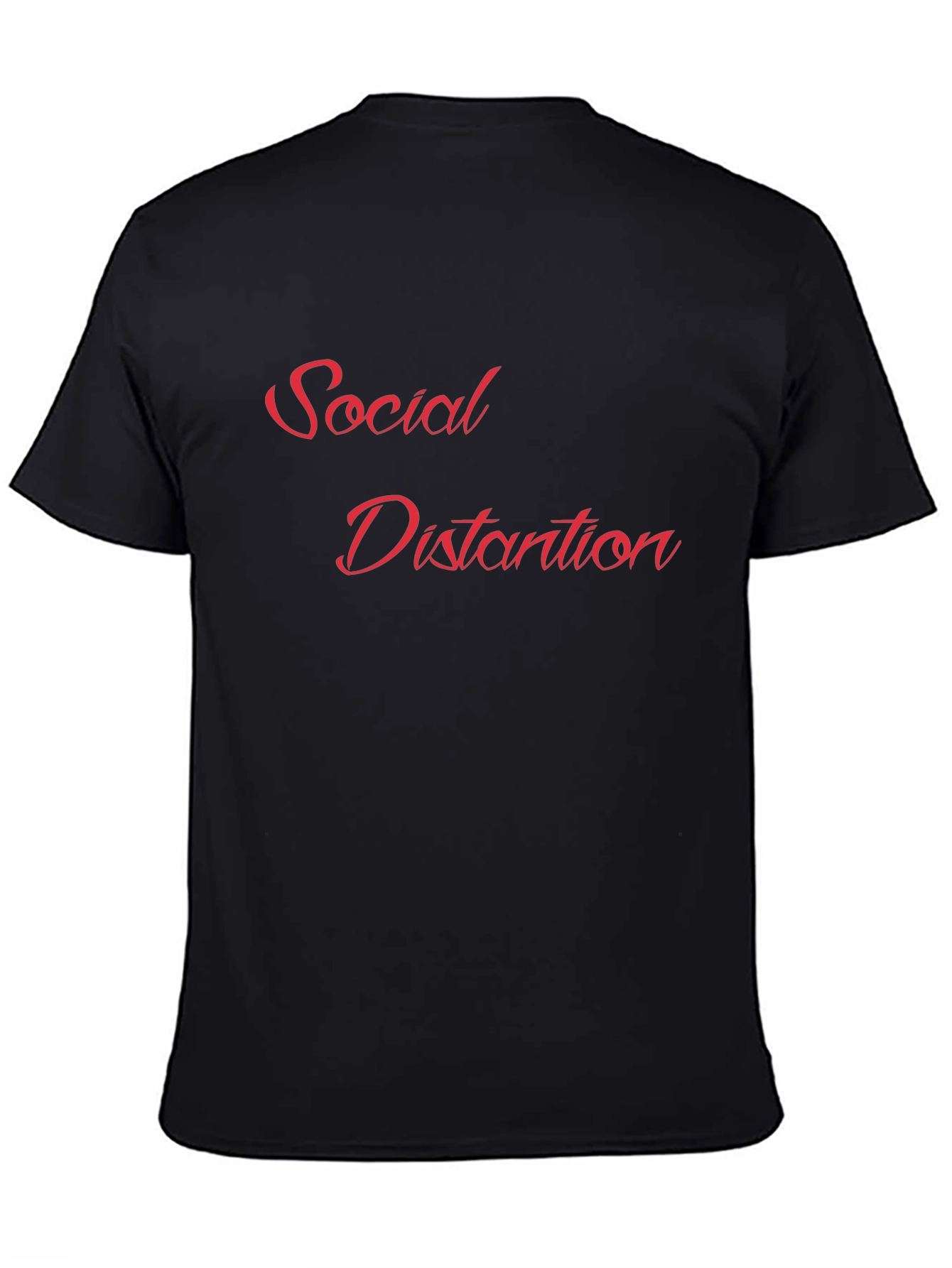 Social Distortion Graphic T-Shirt - Black Cotton Blend