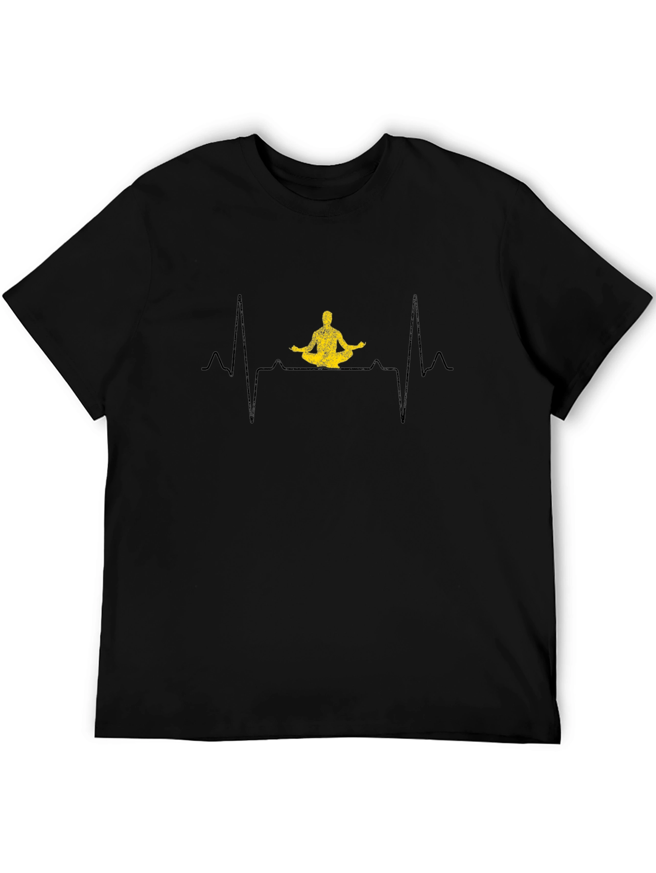 Yoga Heartbeat T-Shirt - Meditate in Style