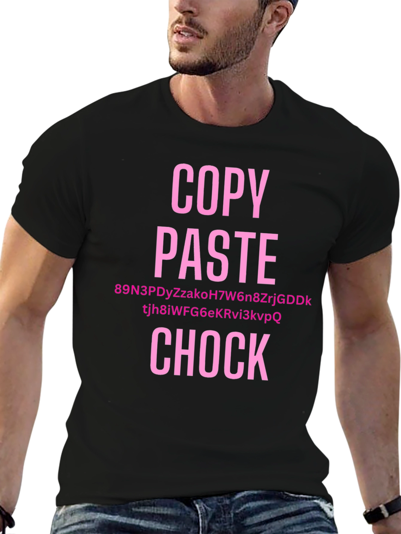 Copy Paste Chock Funny T-Shirt