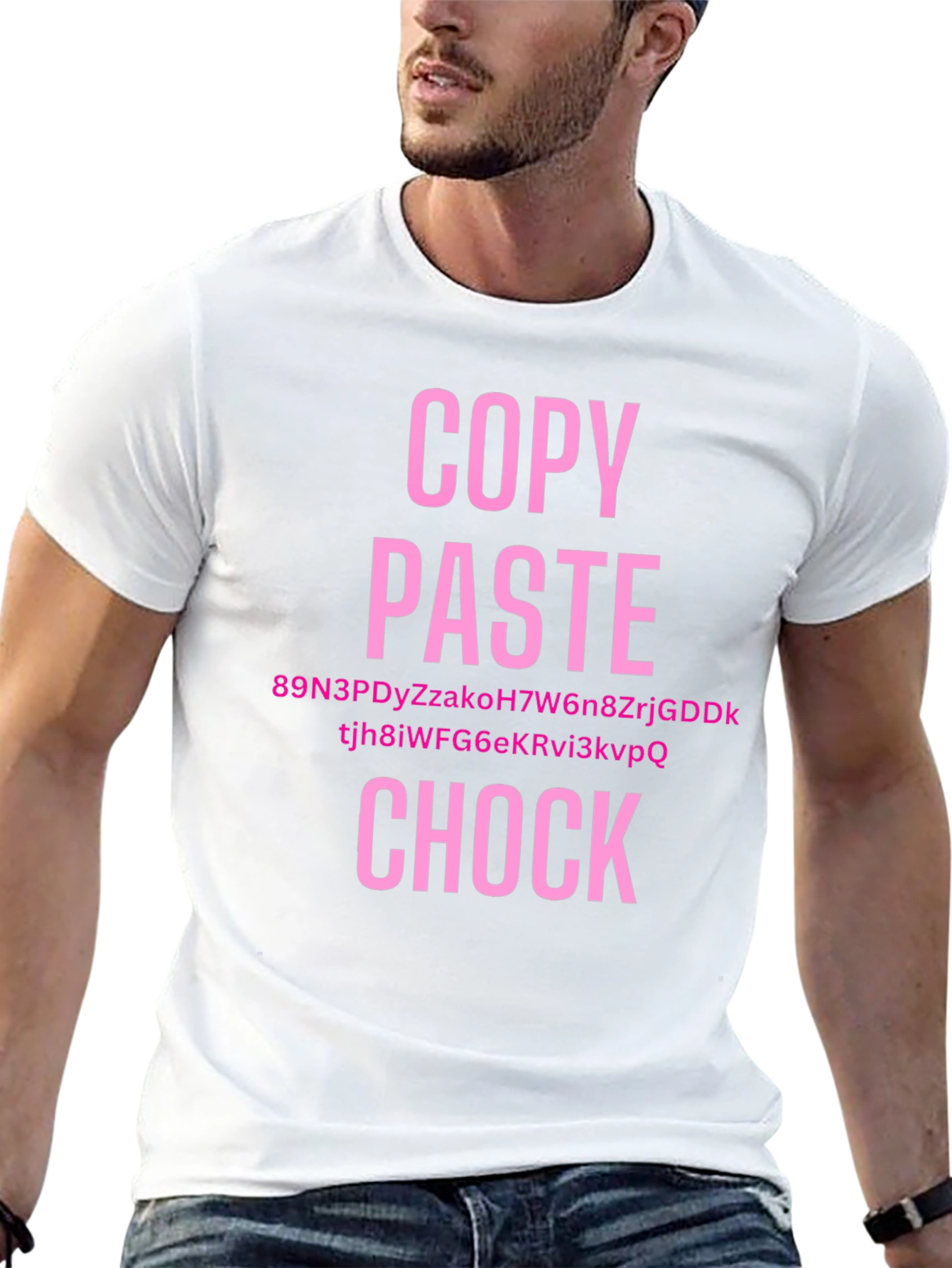Copy Paste Chock Funny T-Shirt