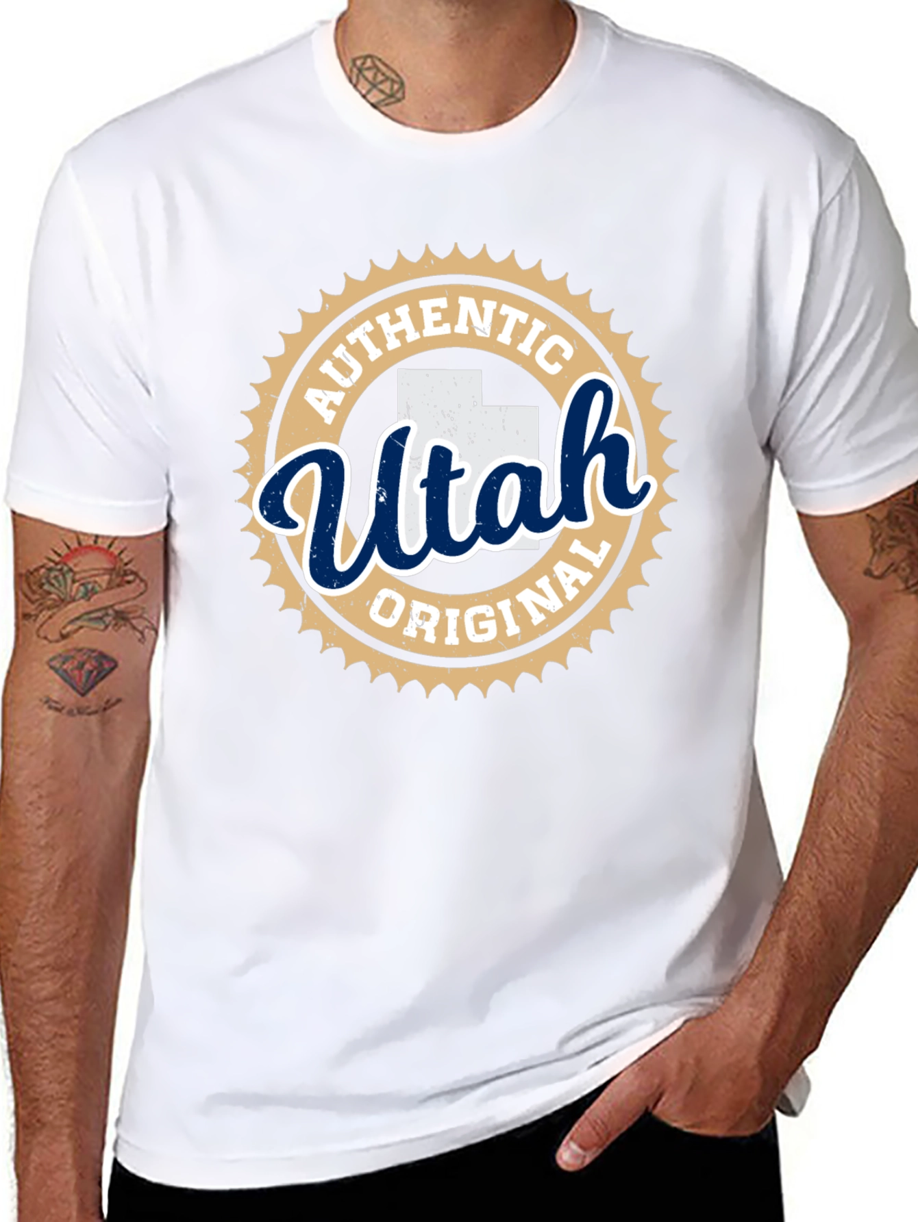 Authentic Utah Original Graphic T-Shirt