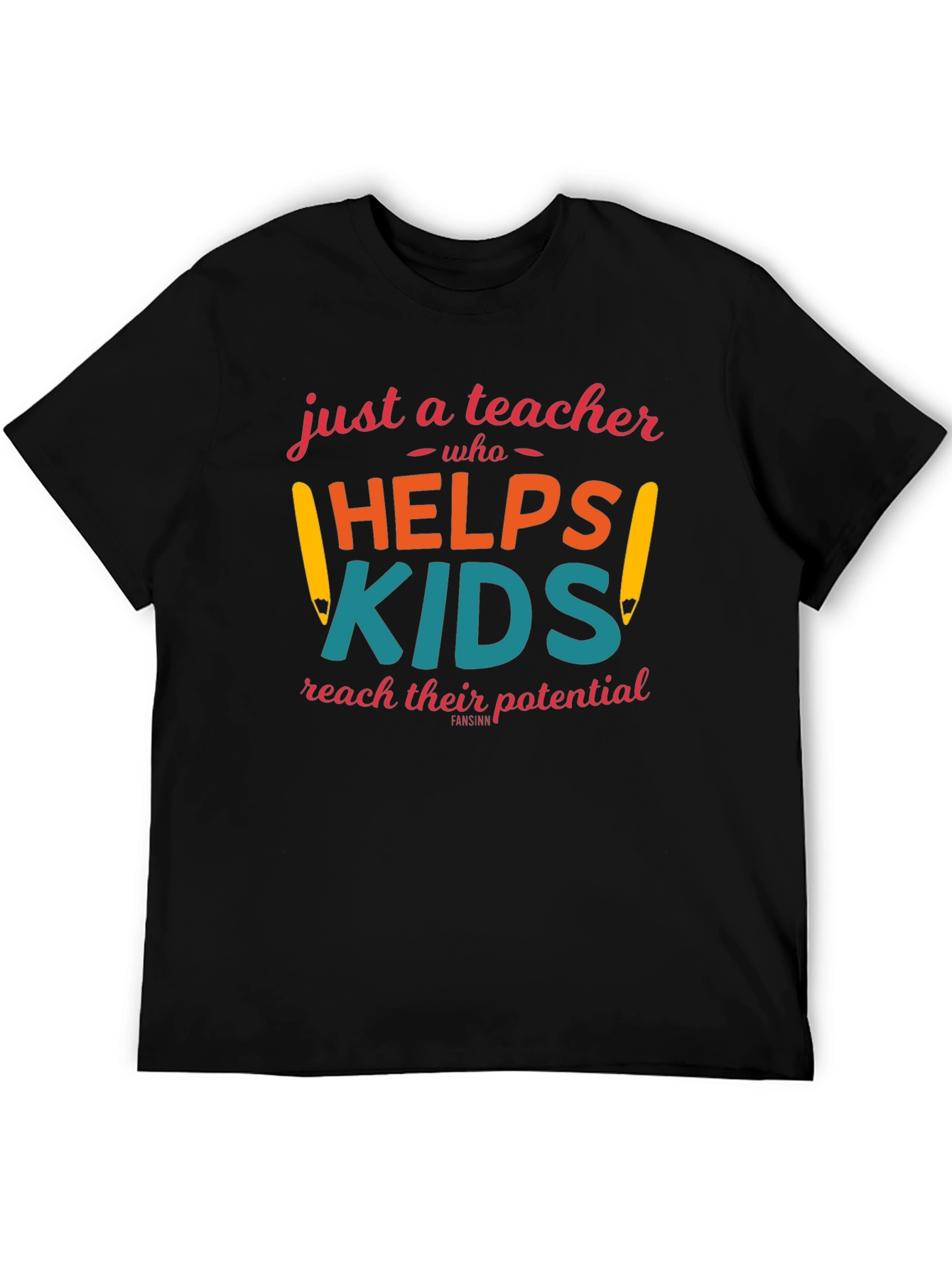 Teacher Helping Kids Graphic Tee