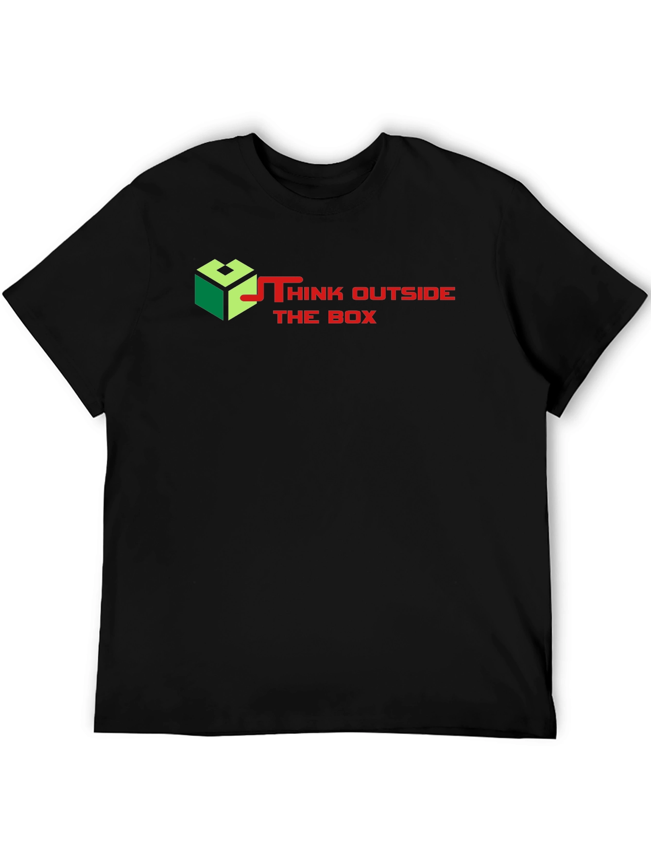 Think Outside the Box Graphic T-Shirt