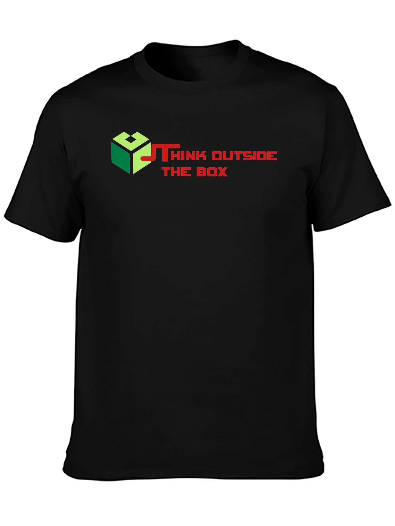 Think Outside the Box Graphic T-Shirt