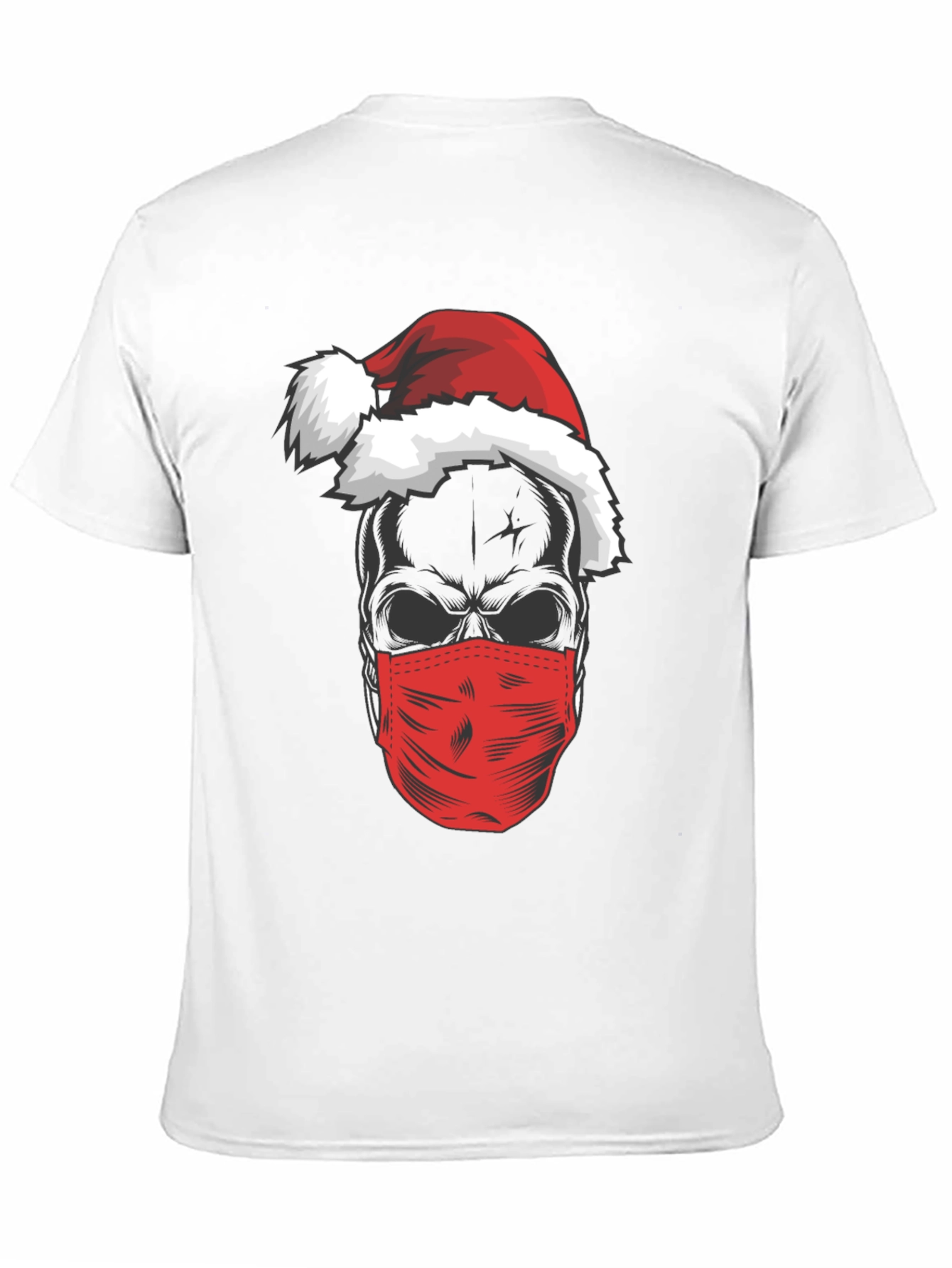 Skull Santa Mask T-Shirt