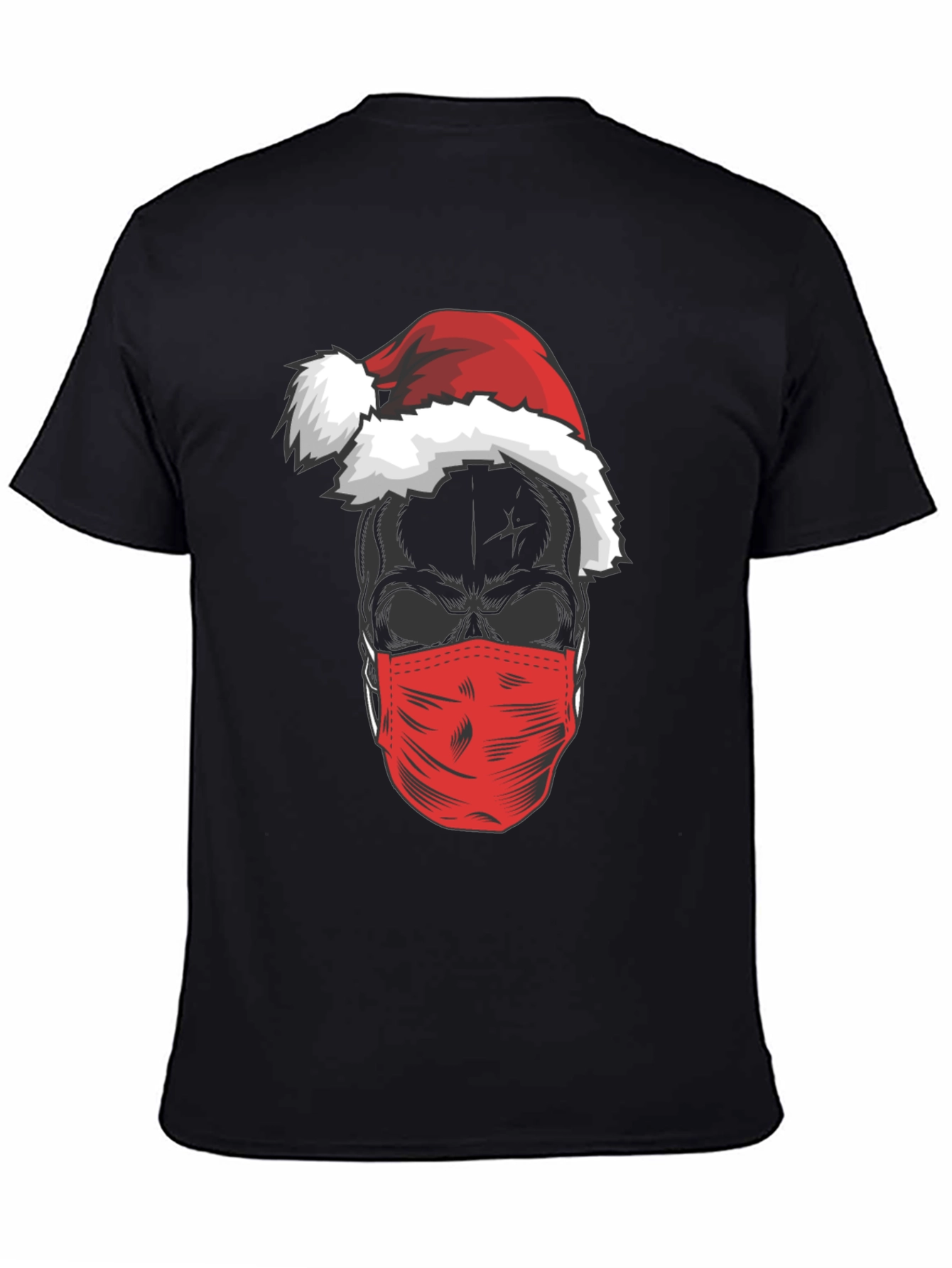 Skull Santa Mask T-Shirt