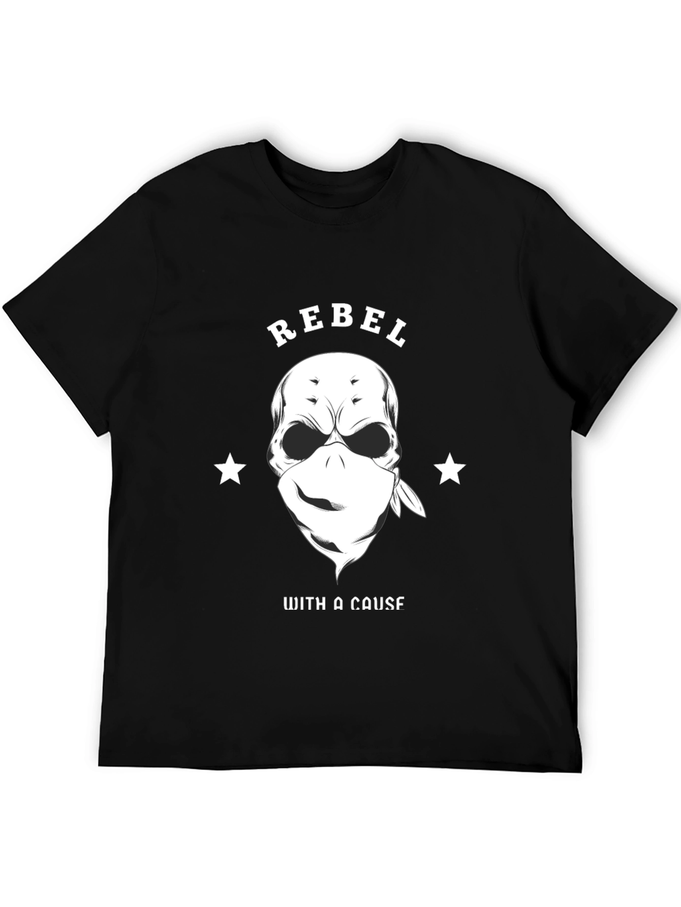Rebel With A Cause Graphic T-Shirt