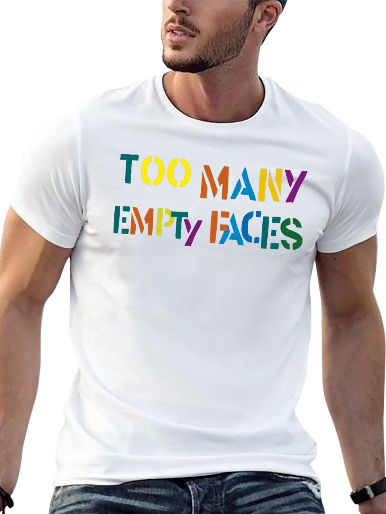 Too Many Empty Faces Graphic T-Shirt