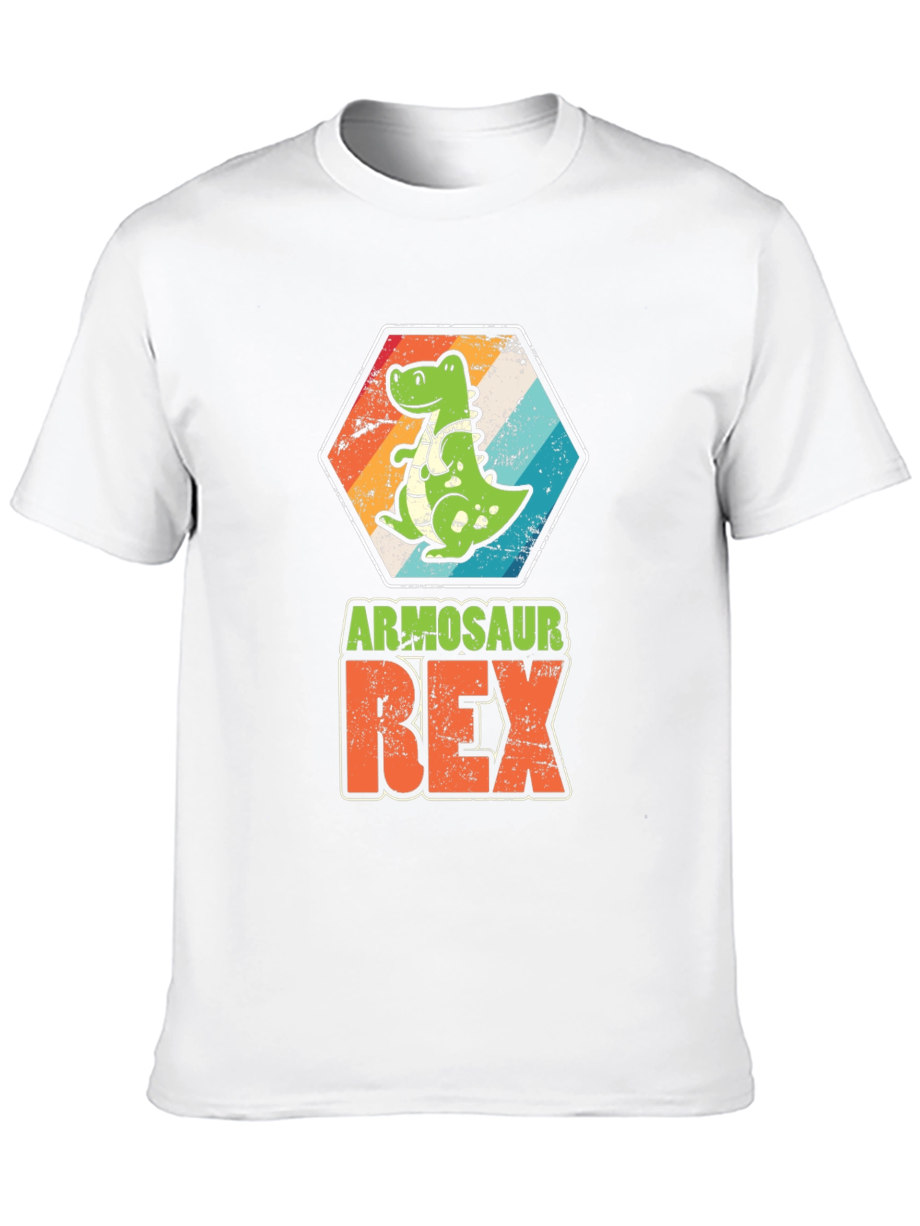 Armosaur Rex T-Shirt Dinosaur Graphic Tee