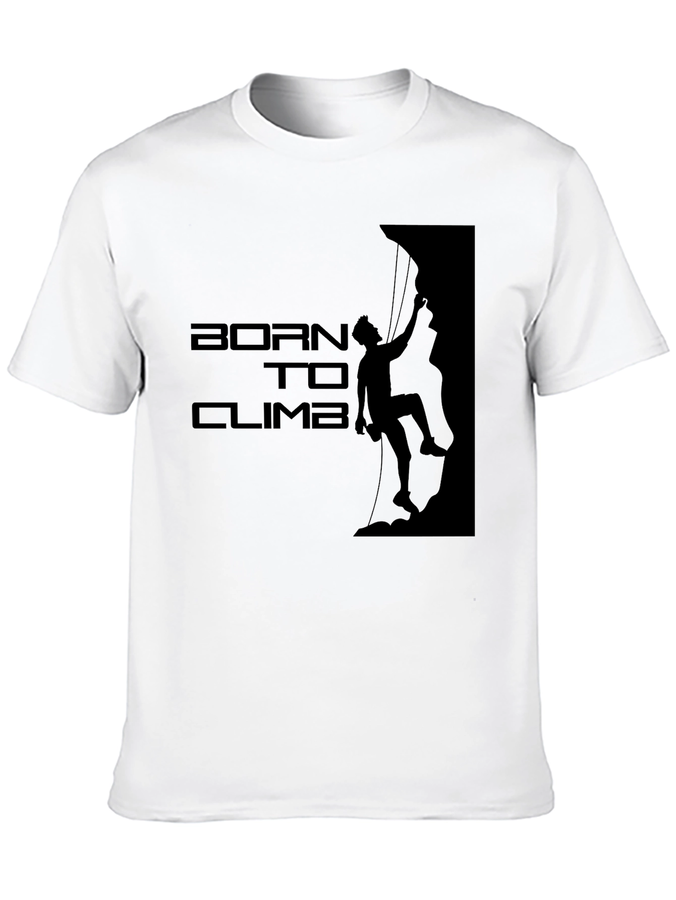 Born to Climb Black T-Shirt