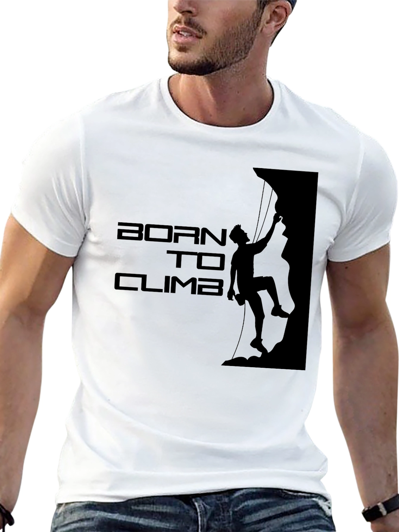 Born to Climb Black T-Shirt