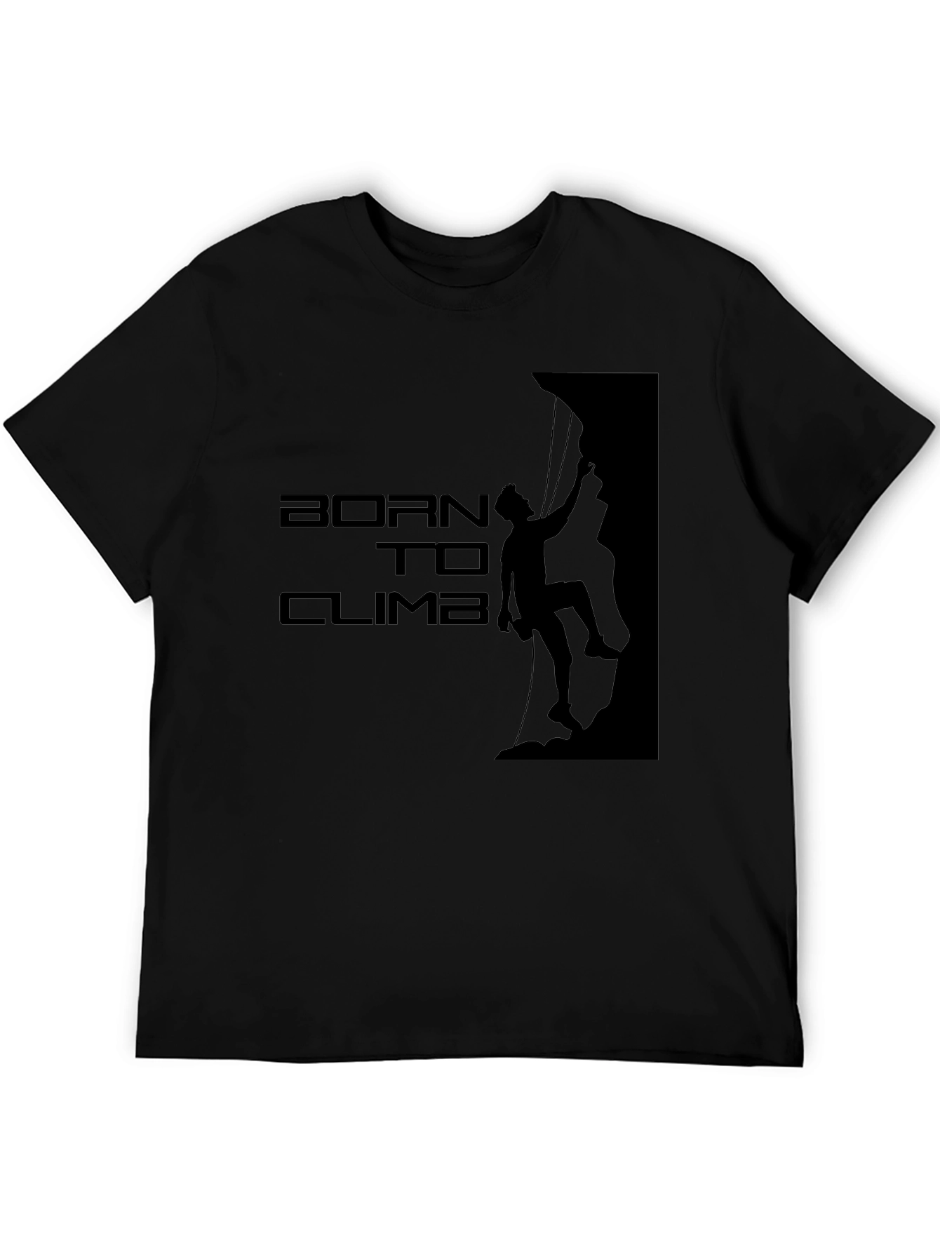 Born to Climb Black T-Shirt