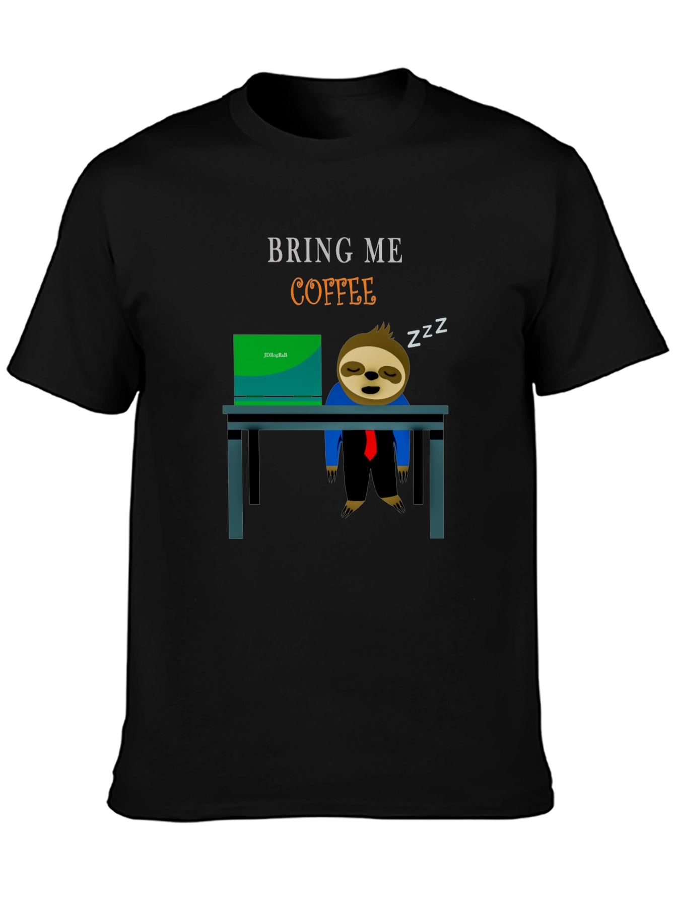 Bring Me Coffee Sloth T-Shirt
