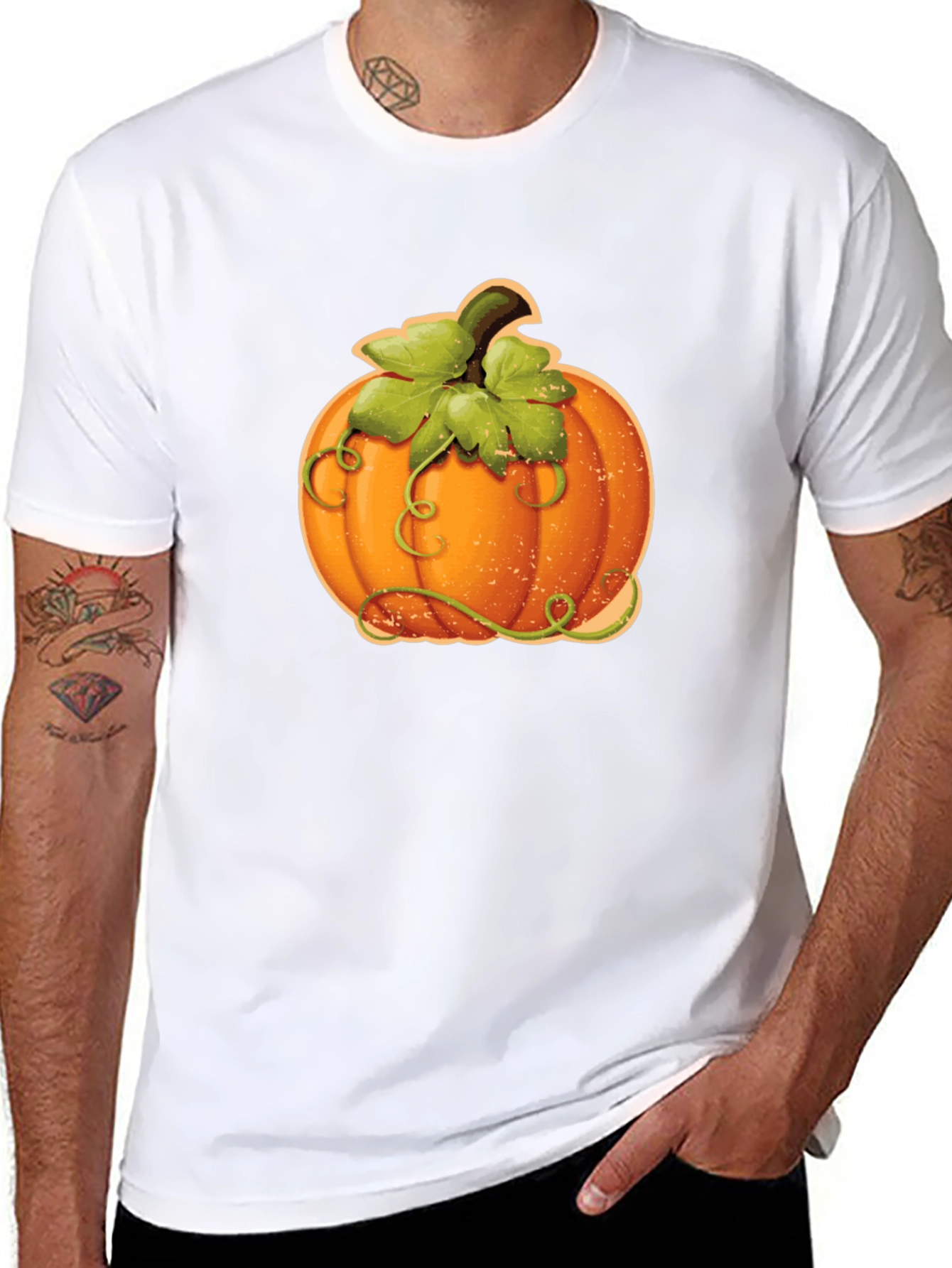 Pumpkin T-Shirt - Fall Season Apparel