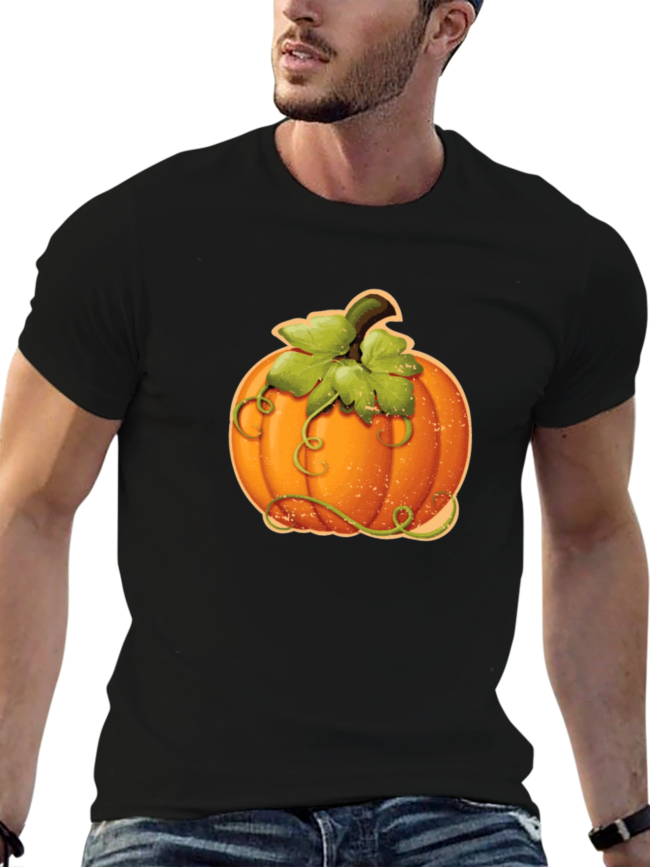 Pumpkin T-Shirt - Fall Season Apparel