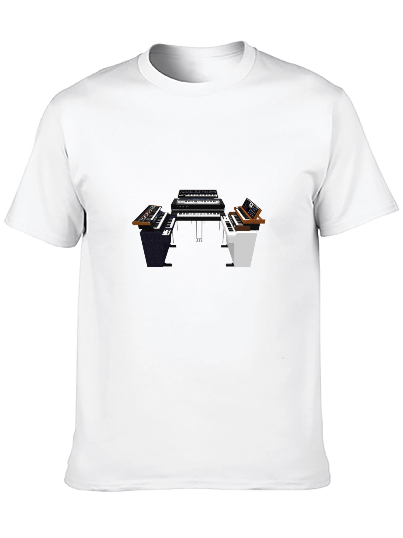 Synthesizer Keyboard T-Shirt - Musician Apparel