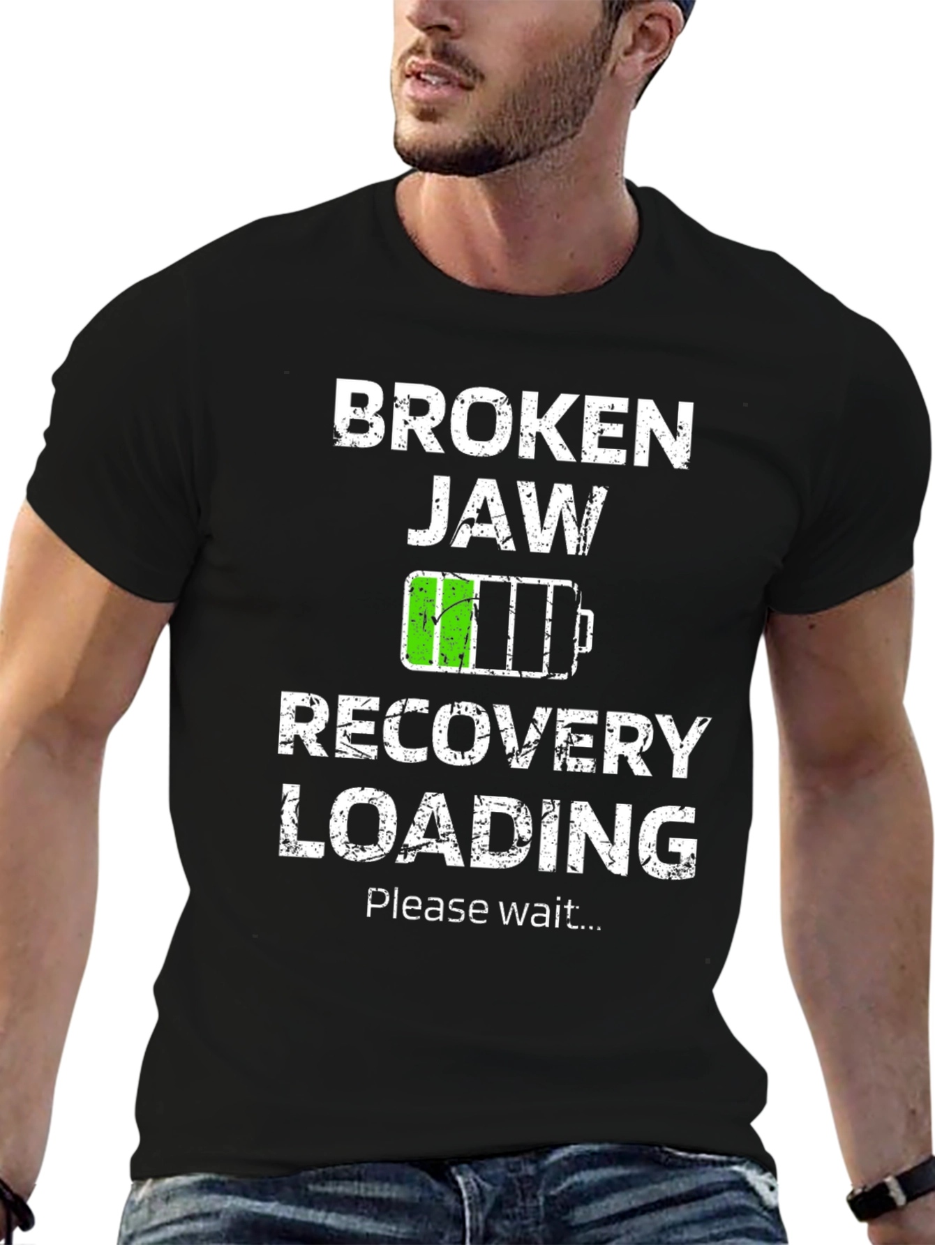 Broken Jaw Recovery Loading T-Shirt