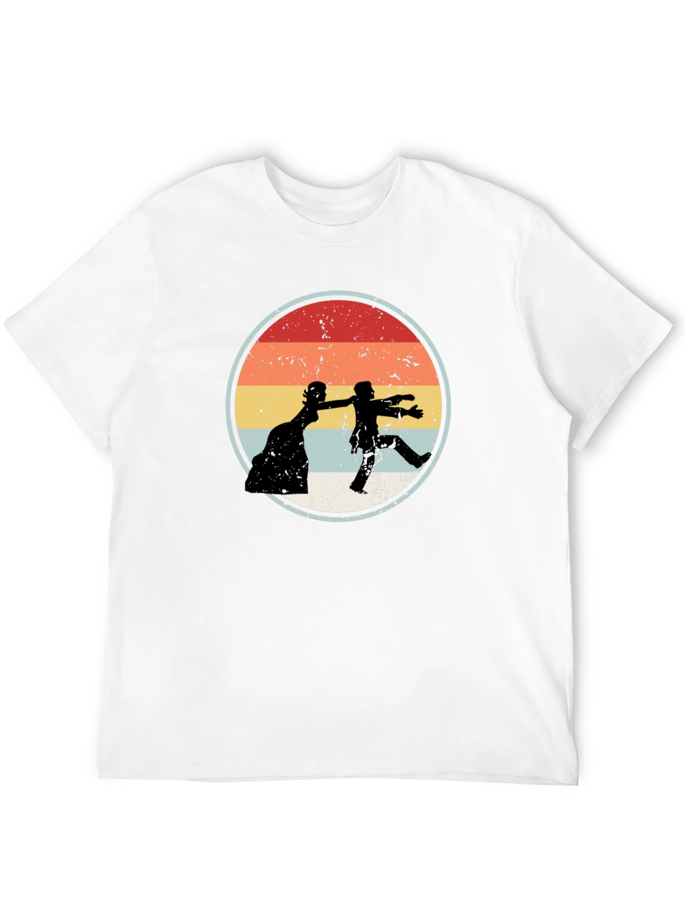 Retro Bride Groom T-Shirt