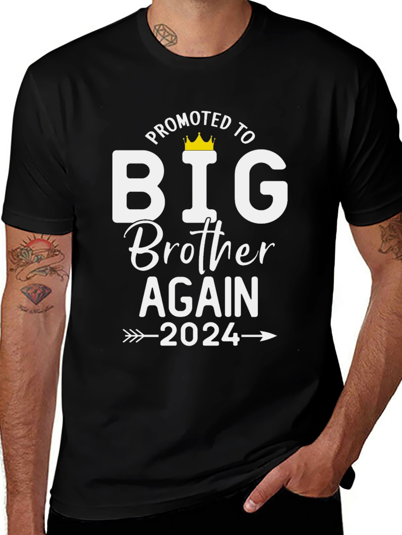 Promoted to Big Brother Again 2024 T-Shirt
