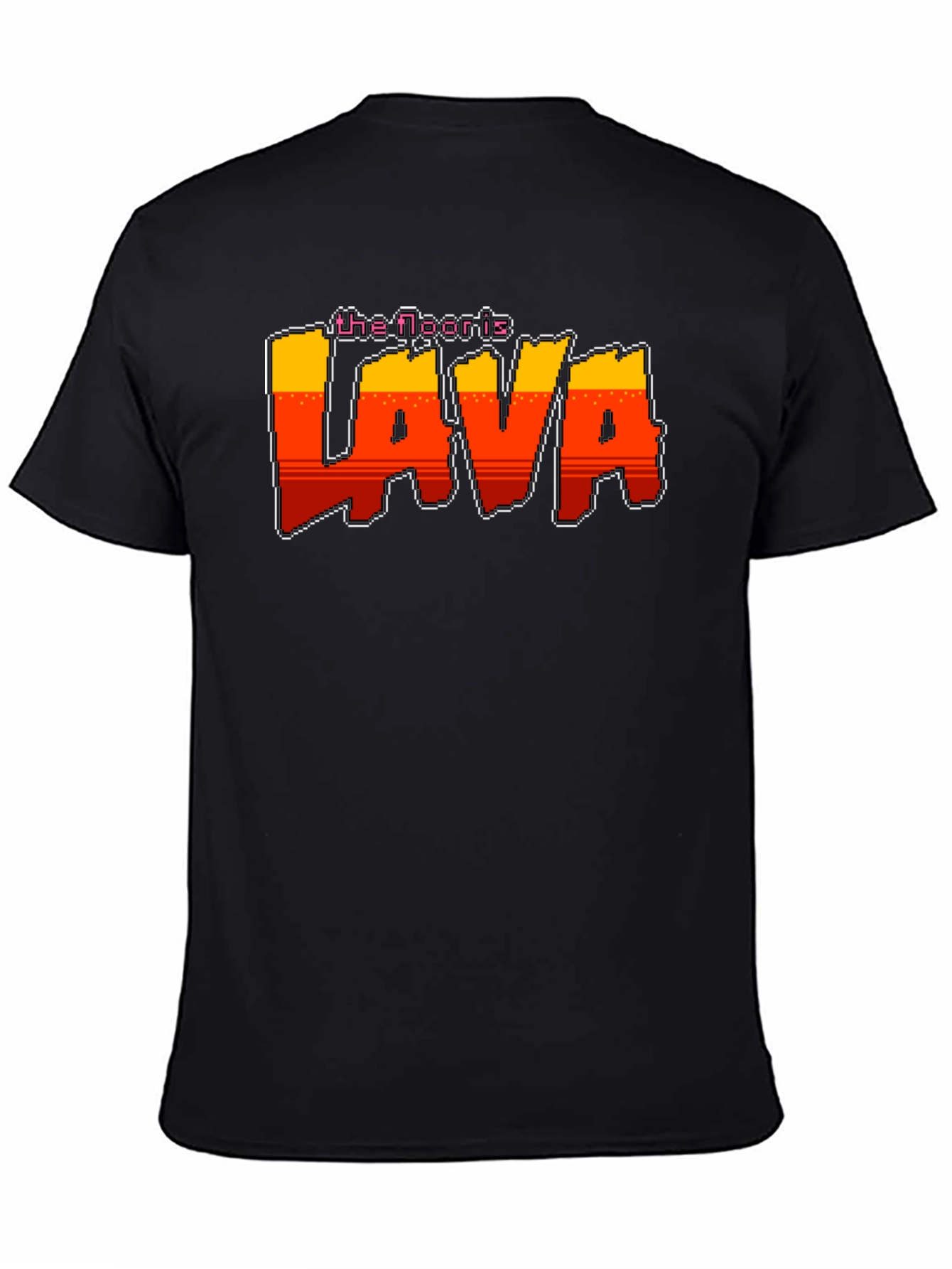 The Floor is Lava Retro Graphic T-Shirt