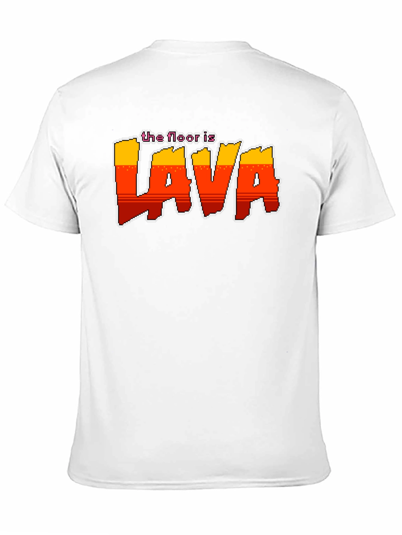 The Floor is Lava Retro Graphic T-Shirt