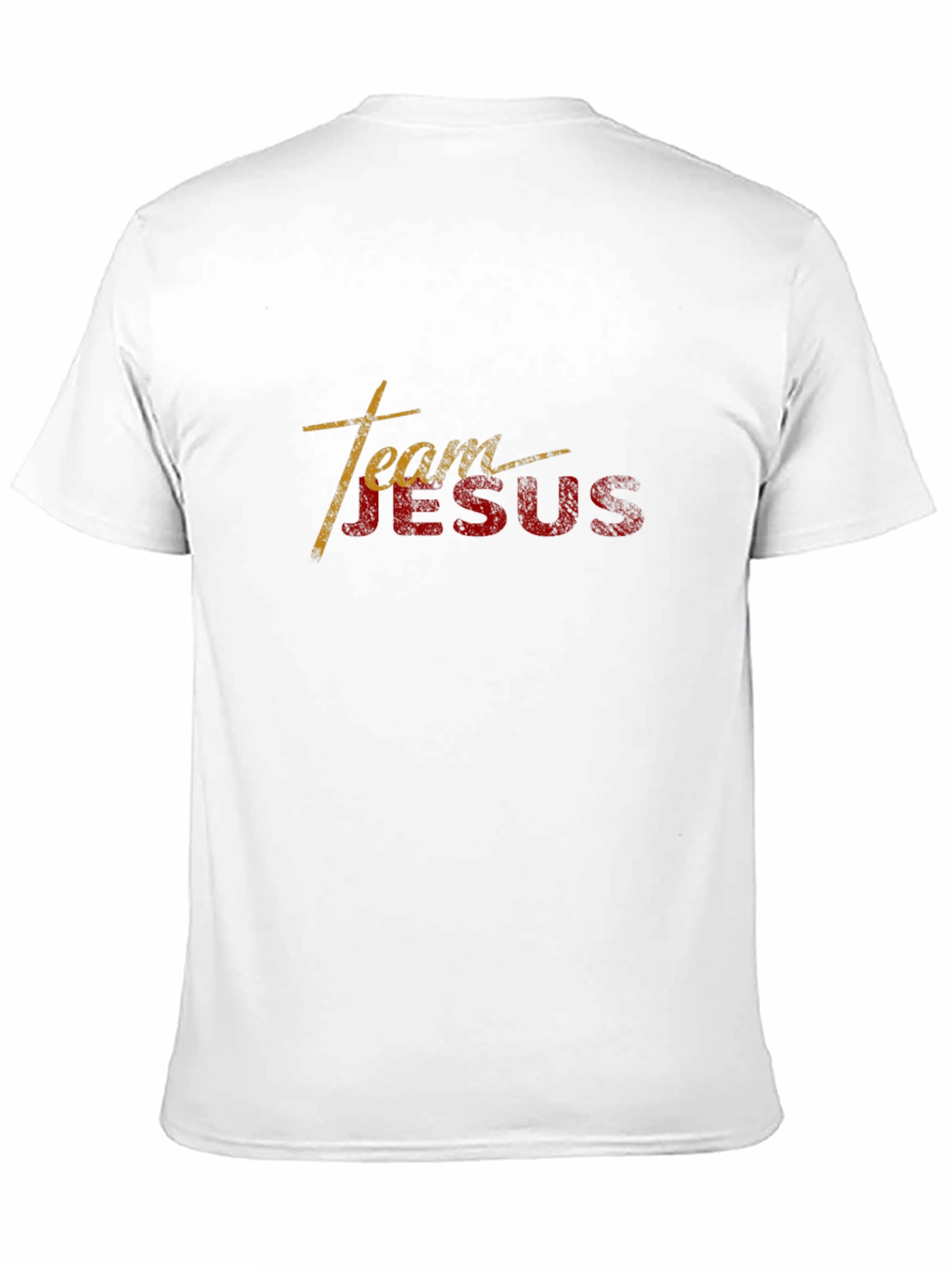 Team Jesus Black Graphic T-Shirt