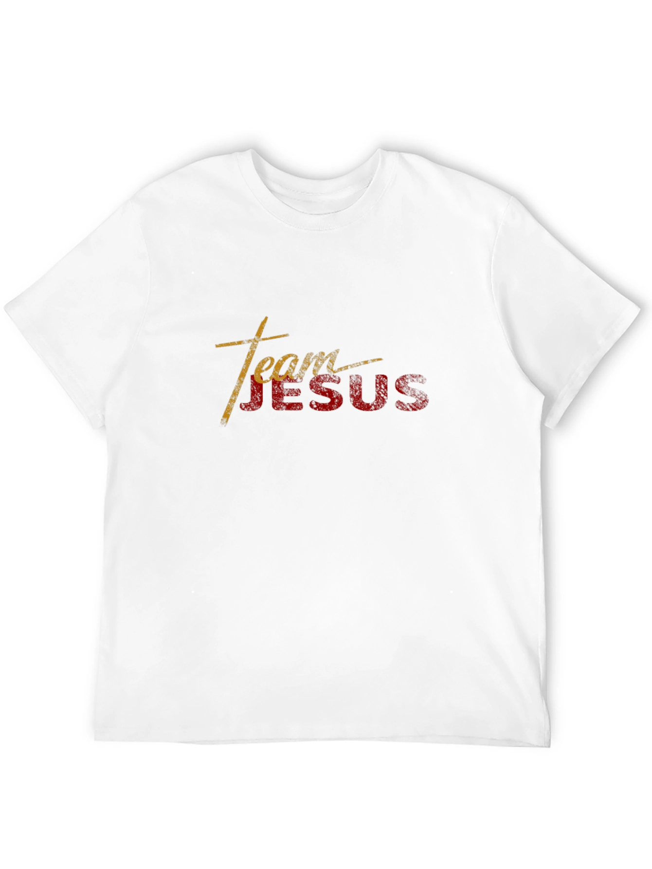 Team Jesus Black Graphic T-Shirt