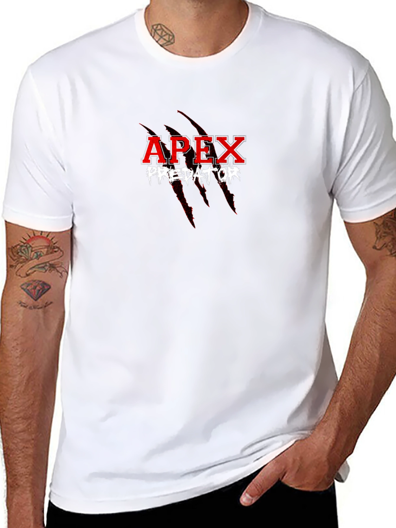 Apex Predator Graphic Tee - Black