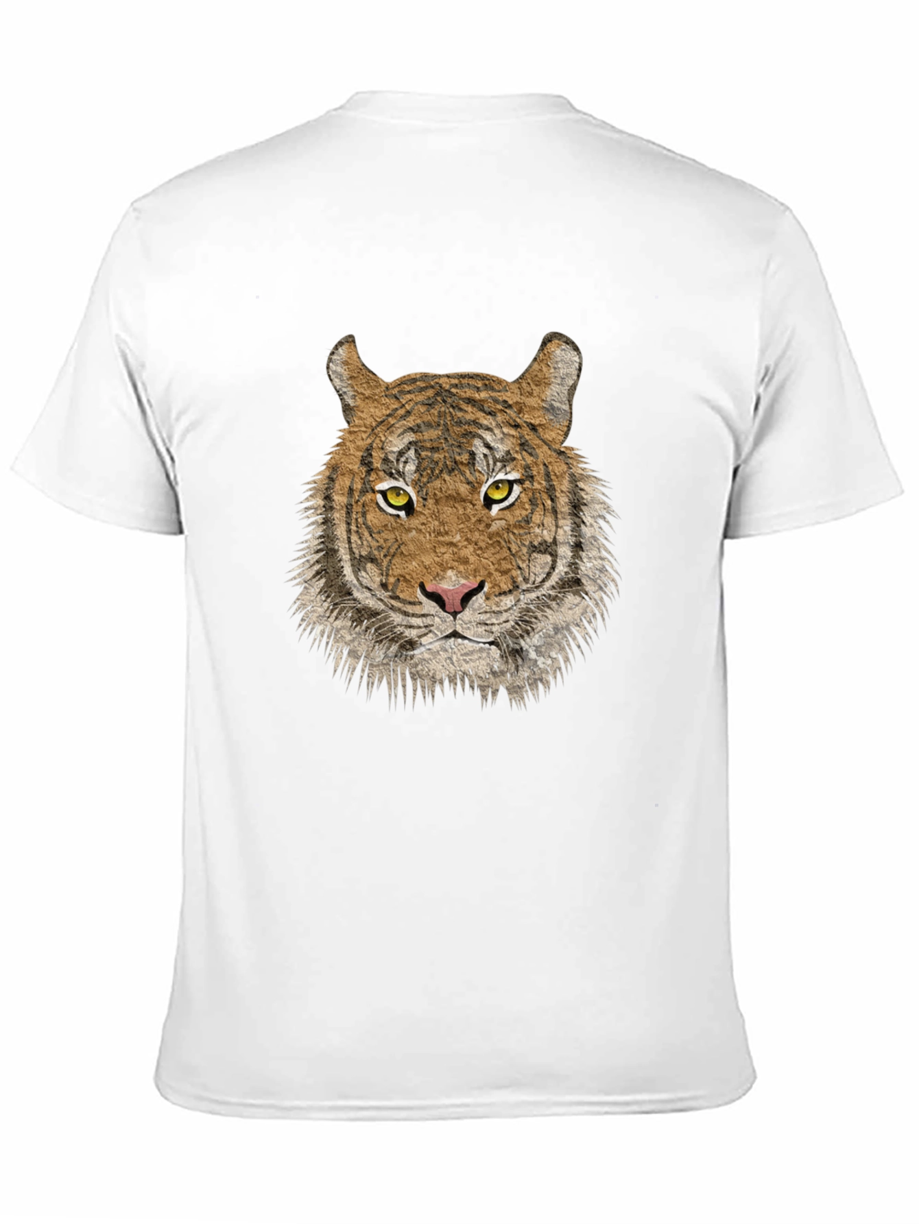 Tiger Graphic Print Black T-Shirt