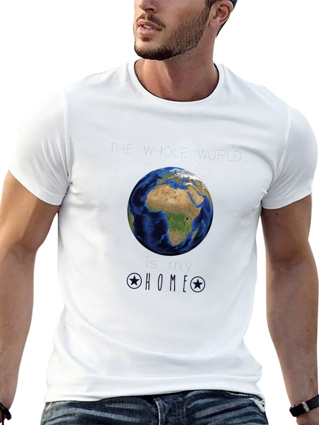 Earth Graphic Tee - Global Unity Shirt