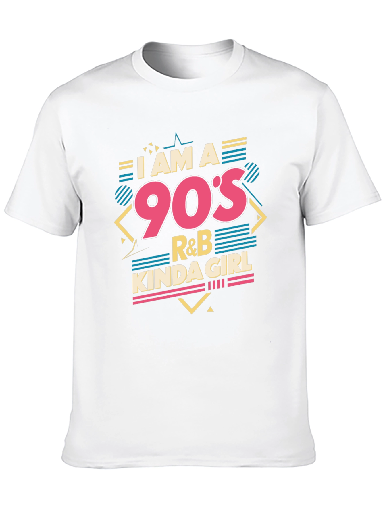 I am a 90s R&B Kinda Girl Black T-Shirt