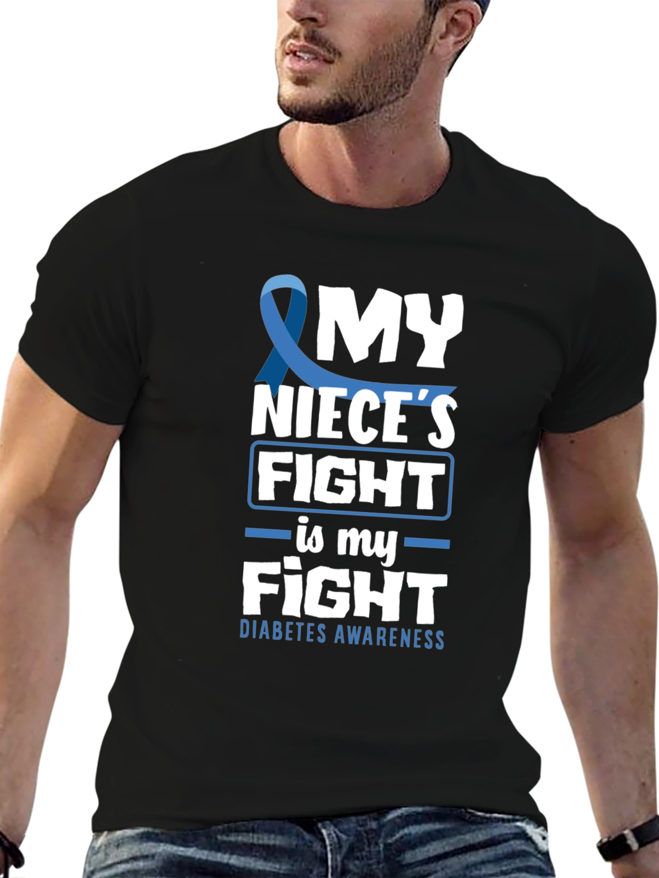 Diabetes Awareness T-Shirt - My Nieces Fight
