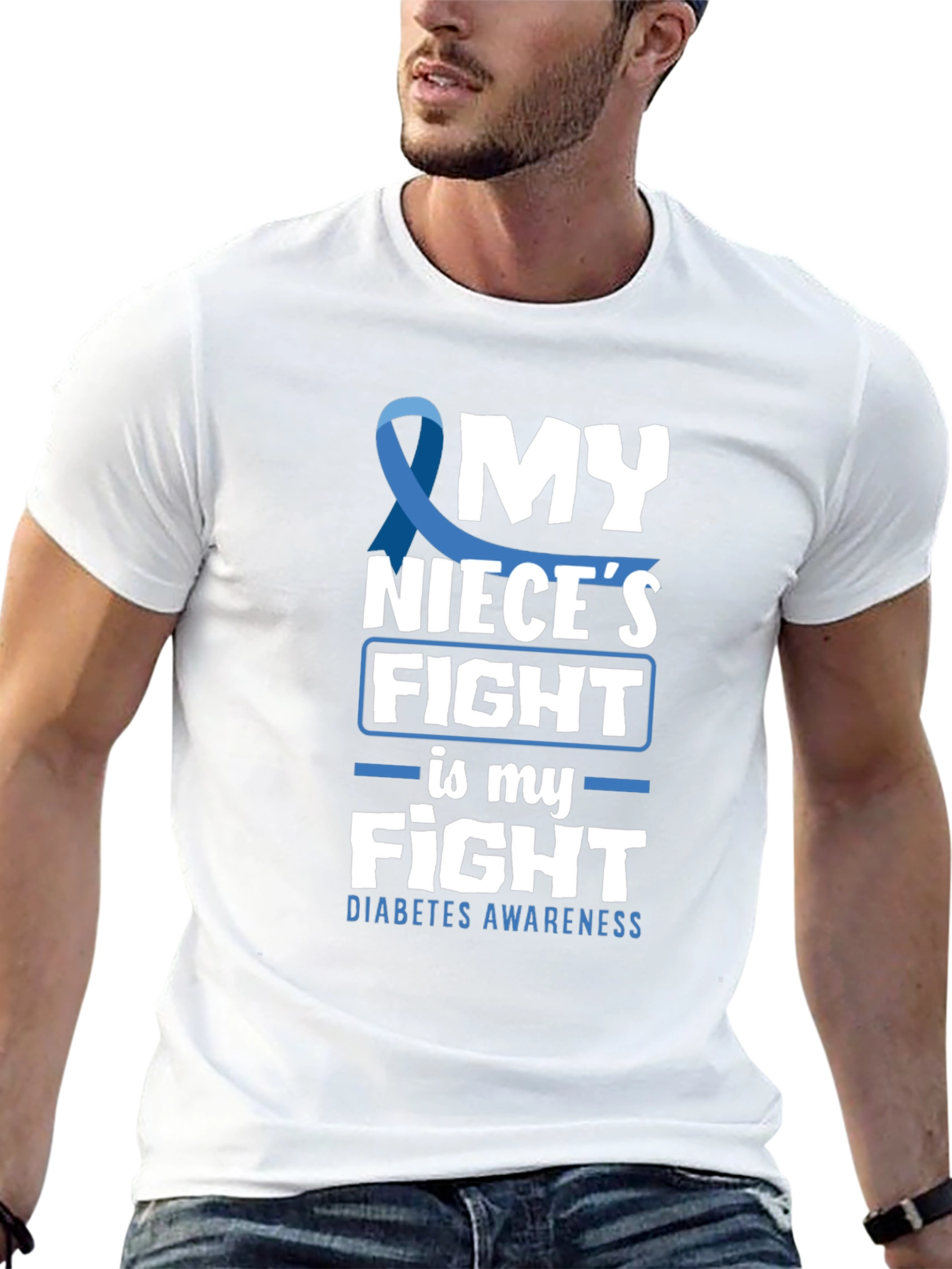 Diabetes Awareness T-Shirt - My Nieces Fight