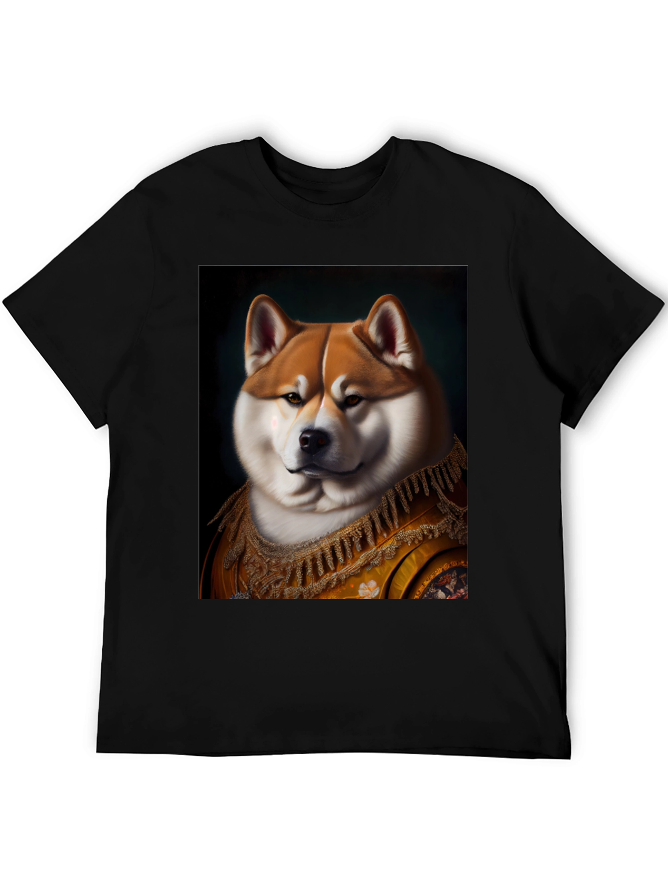 Regal Shiba Inu Portrait T-Shirt