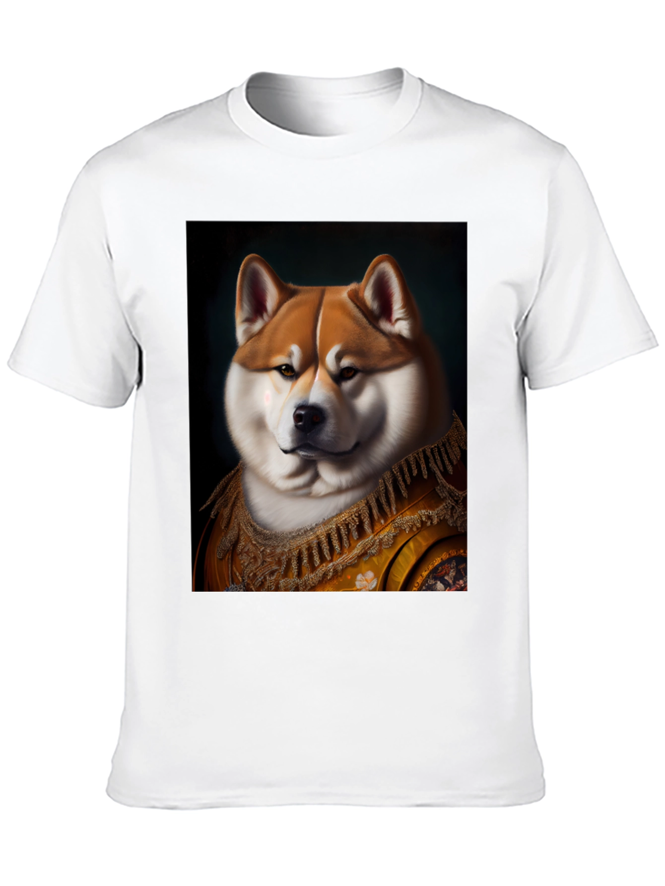 Regal Shiba Inu Portrait T-Shirt