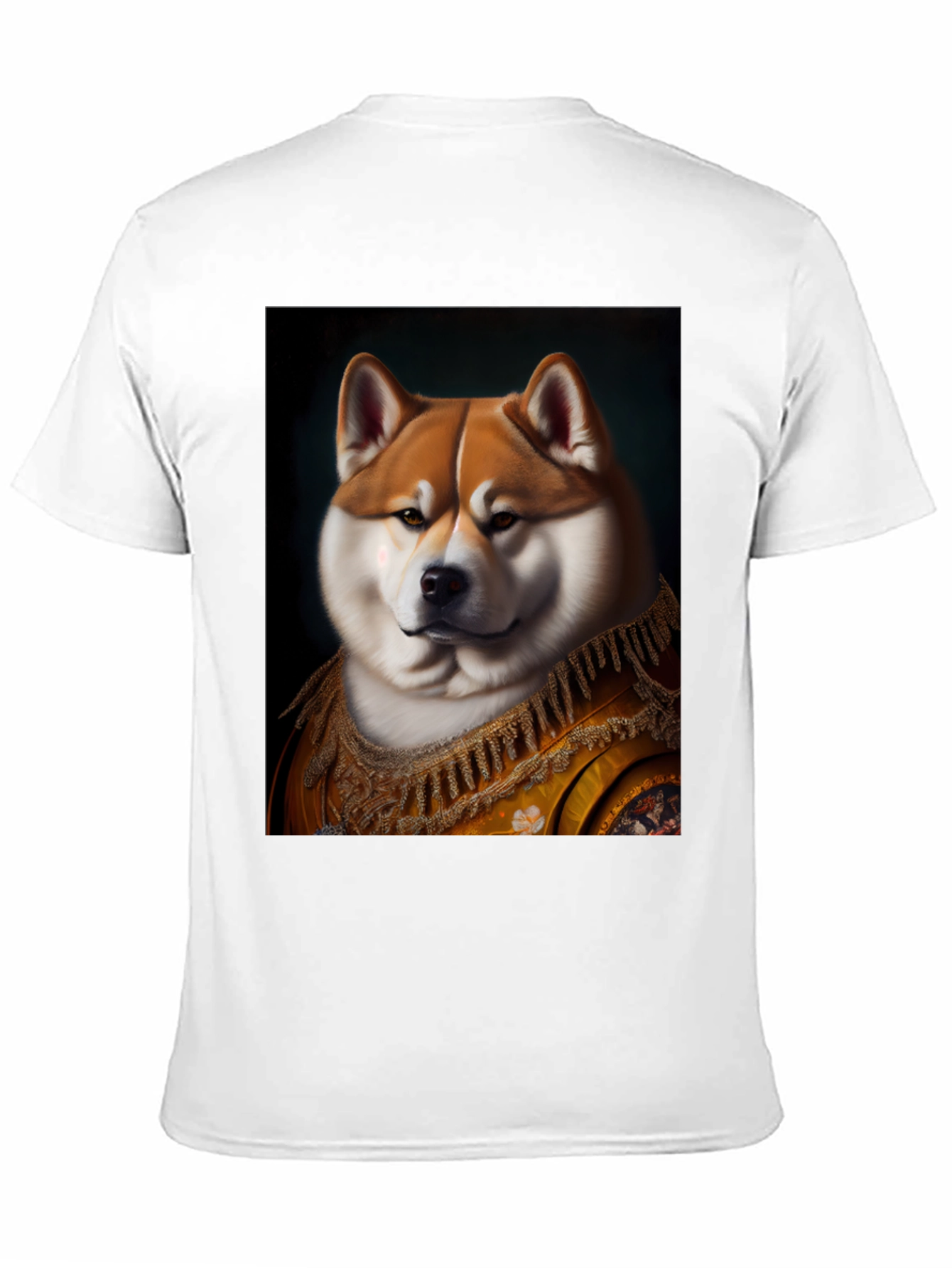 Regal Shiba Inu Portrait T-Shirt