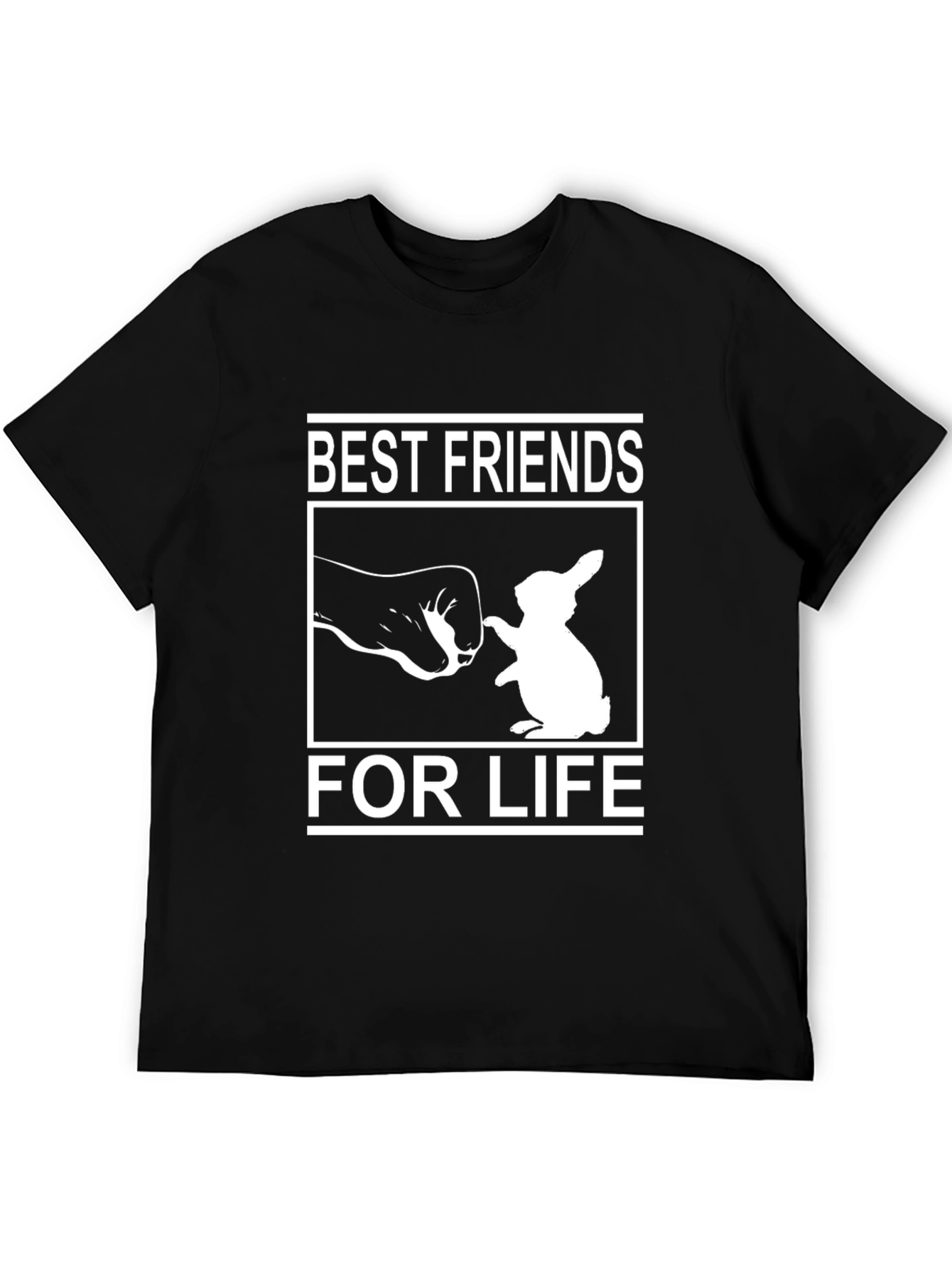 Best Friends For Life T-Shirt - Rabbit Design