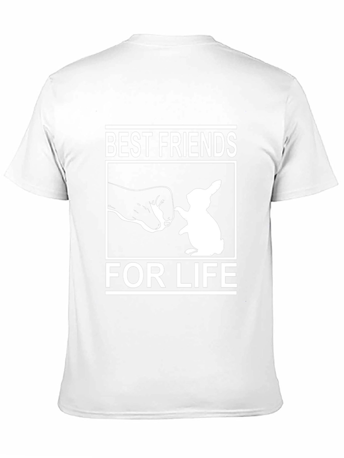 Best Friends For Life T-Shirt - Rabbit Design