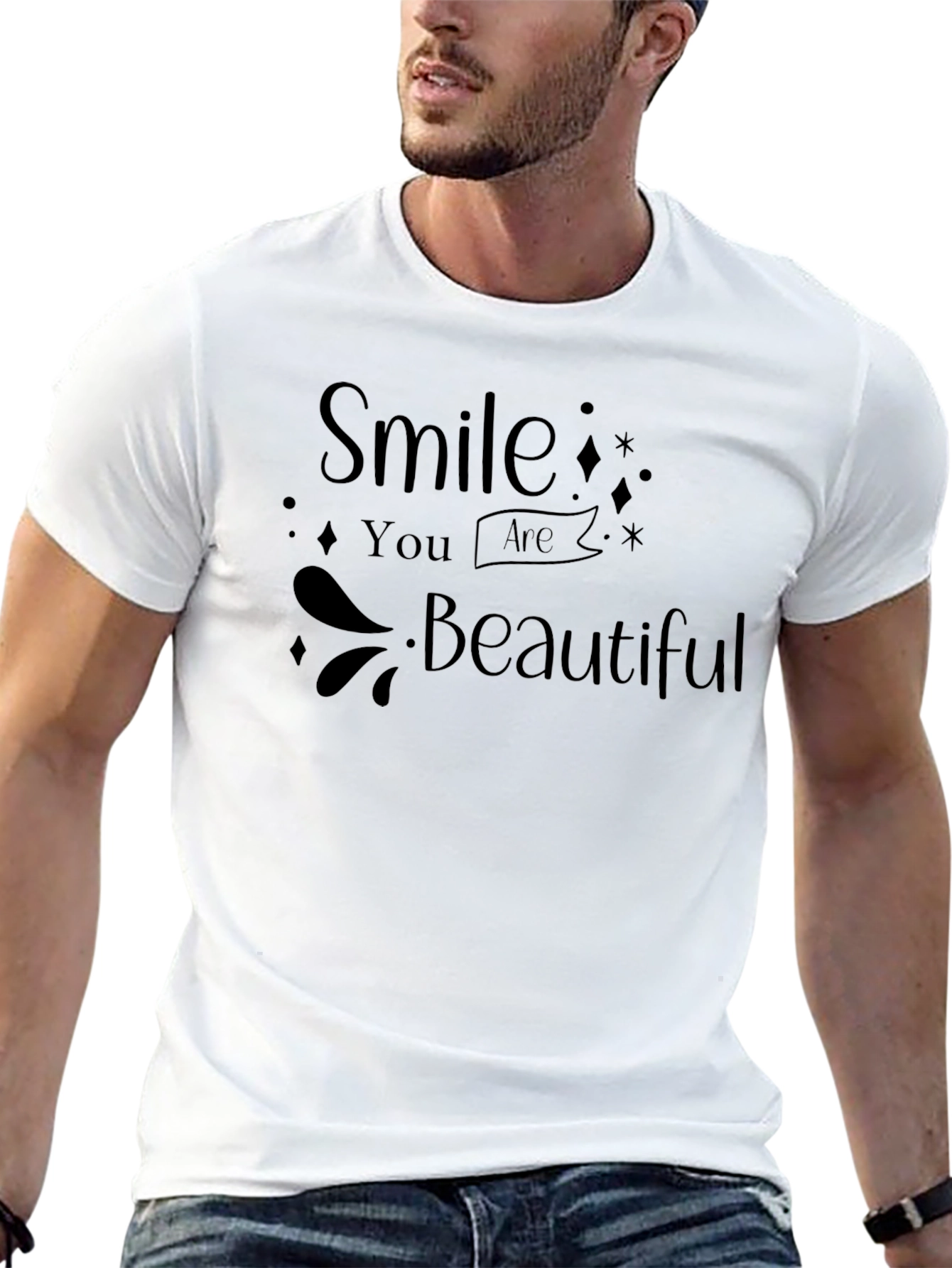 Smile You Are Beautiful Graphic Tee
