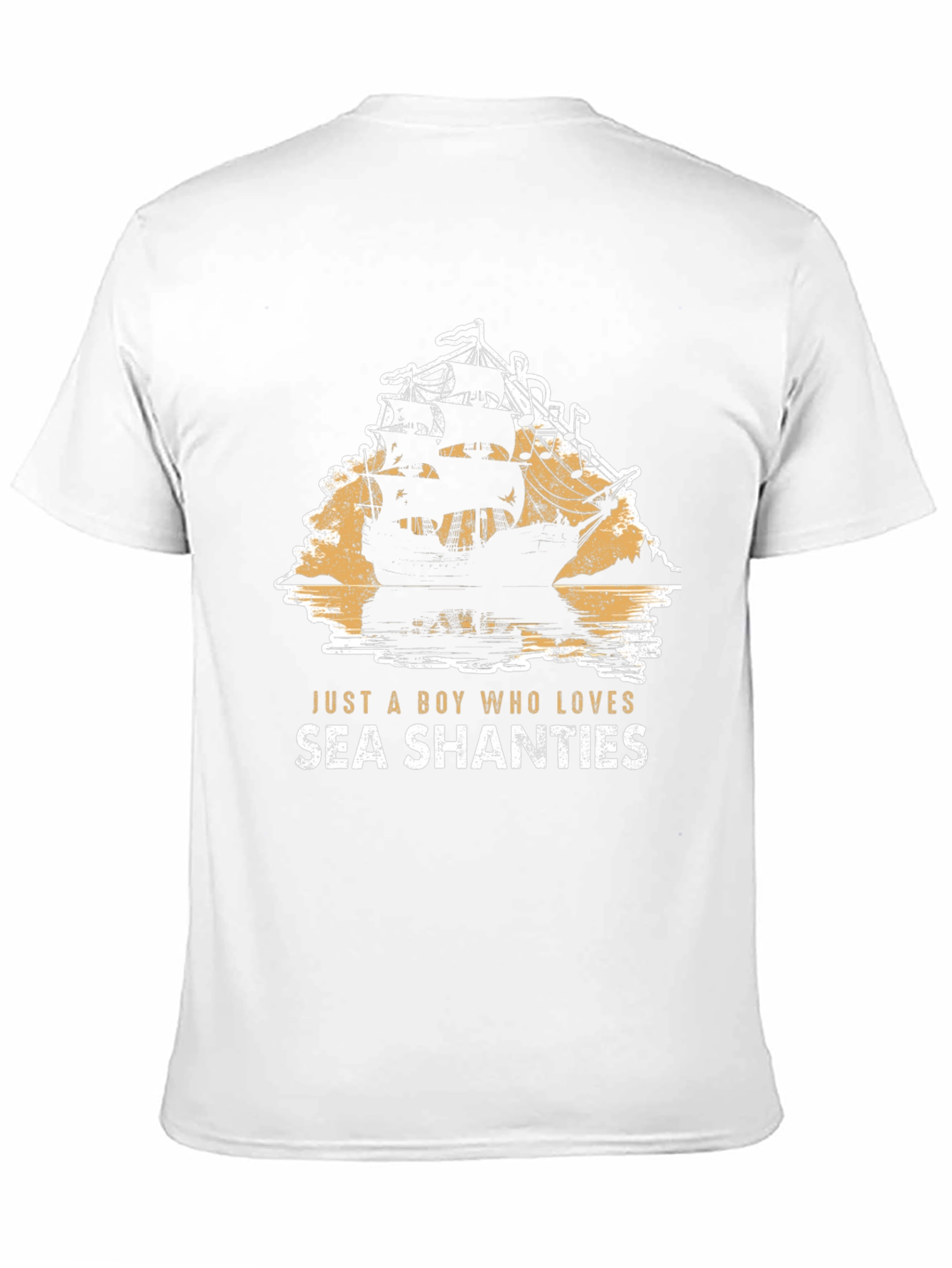 Sea Shanties Graphic Tee - Pirate Ship T-Shirt