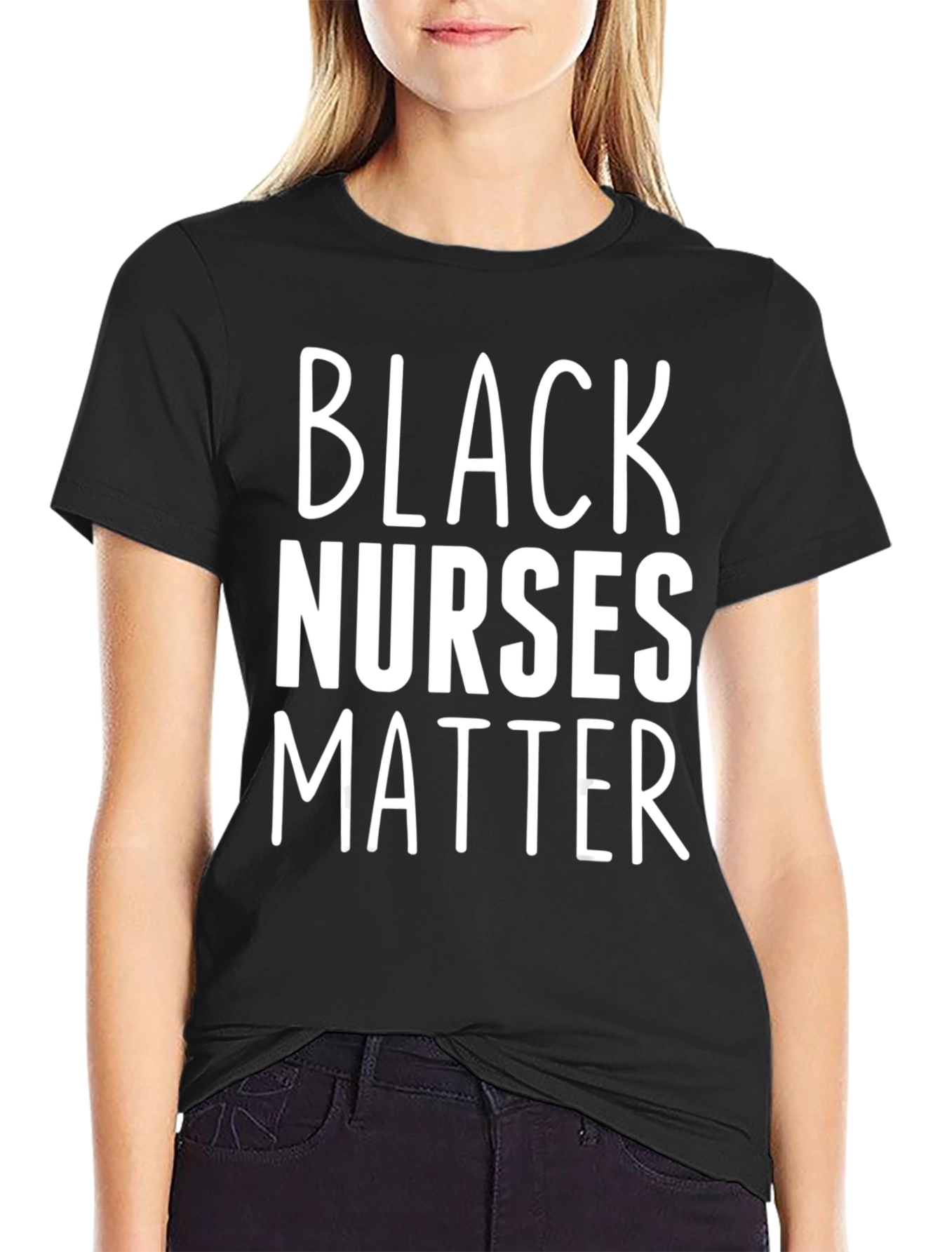 Black Nurses Matter Graphic T-Shirt