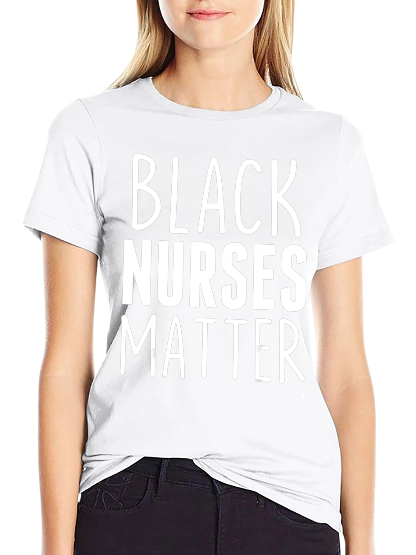 Black Nurses Matter Graphic T-Shirt