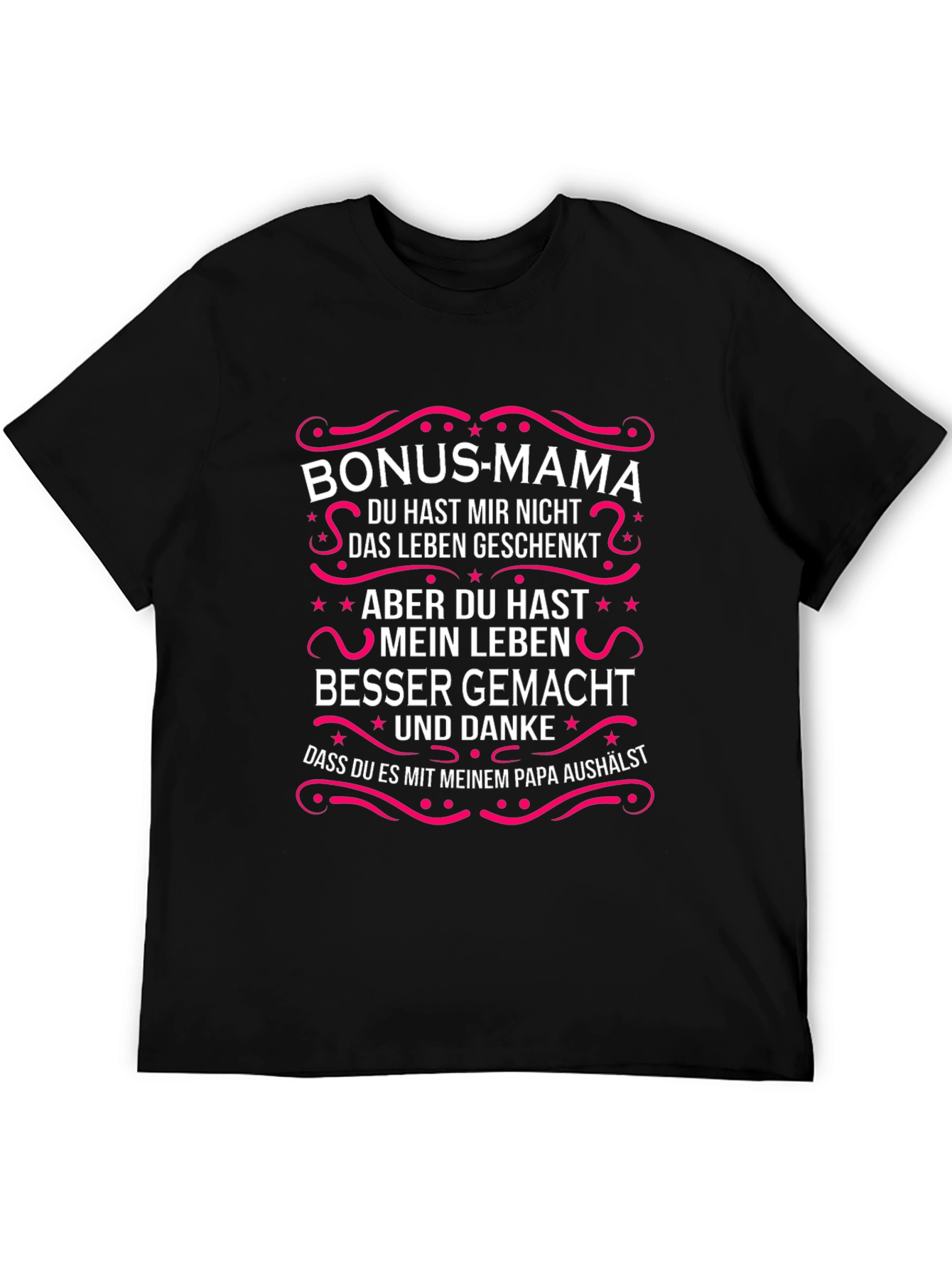 Bonus Mama T-Shirt - German Text Design