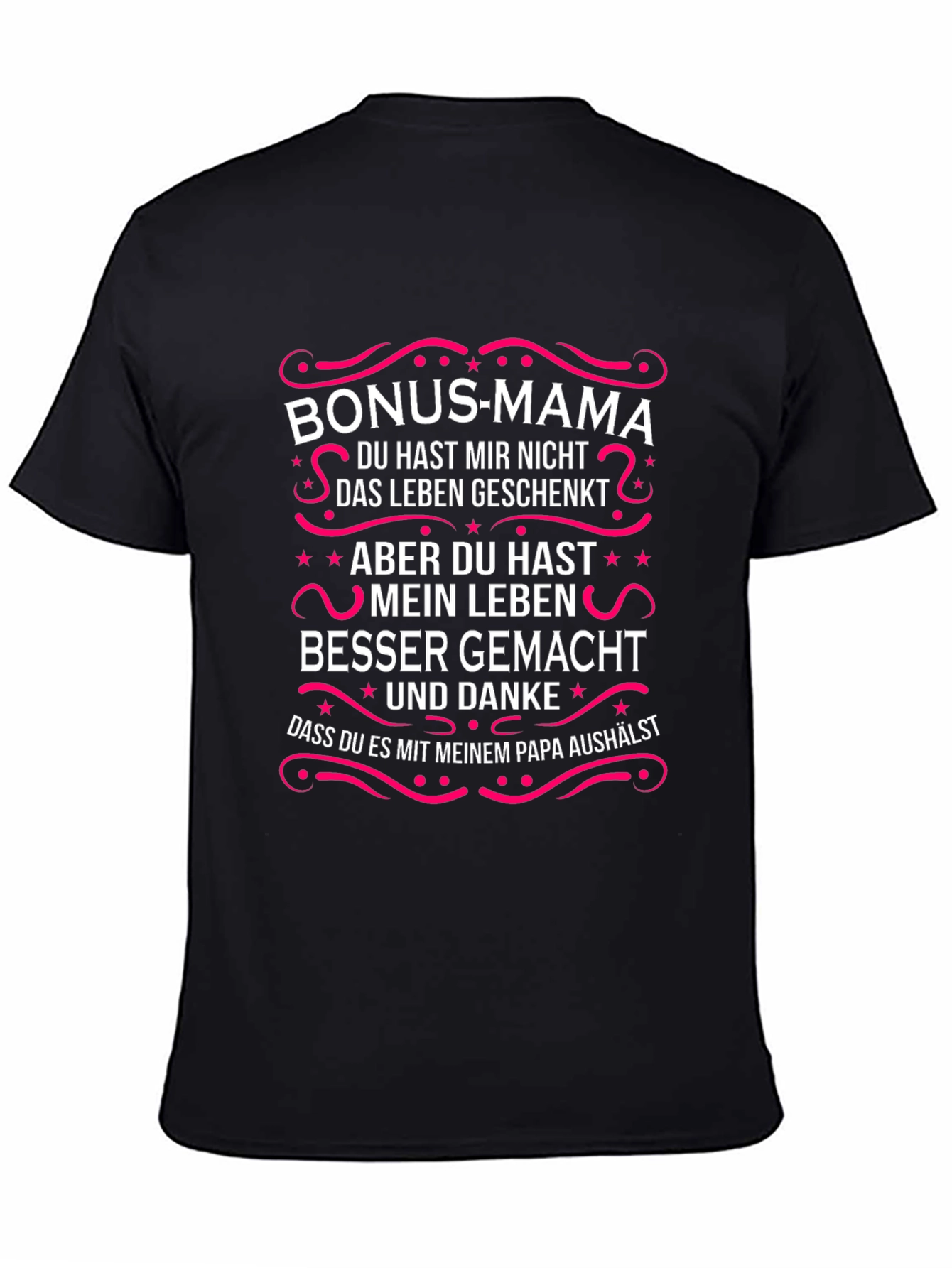 Bonus Mama T-Shirt - German Text Design