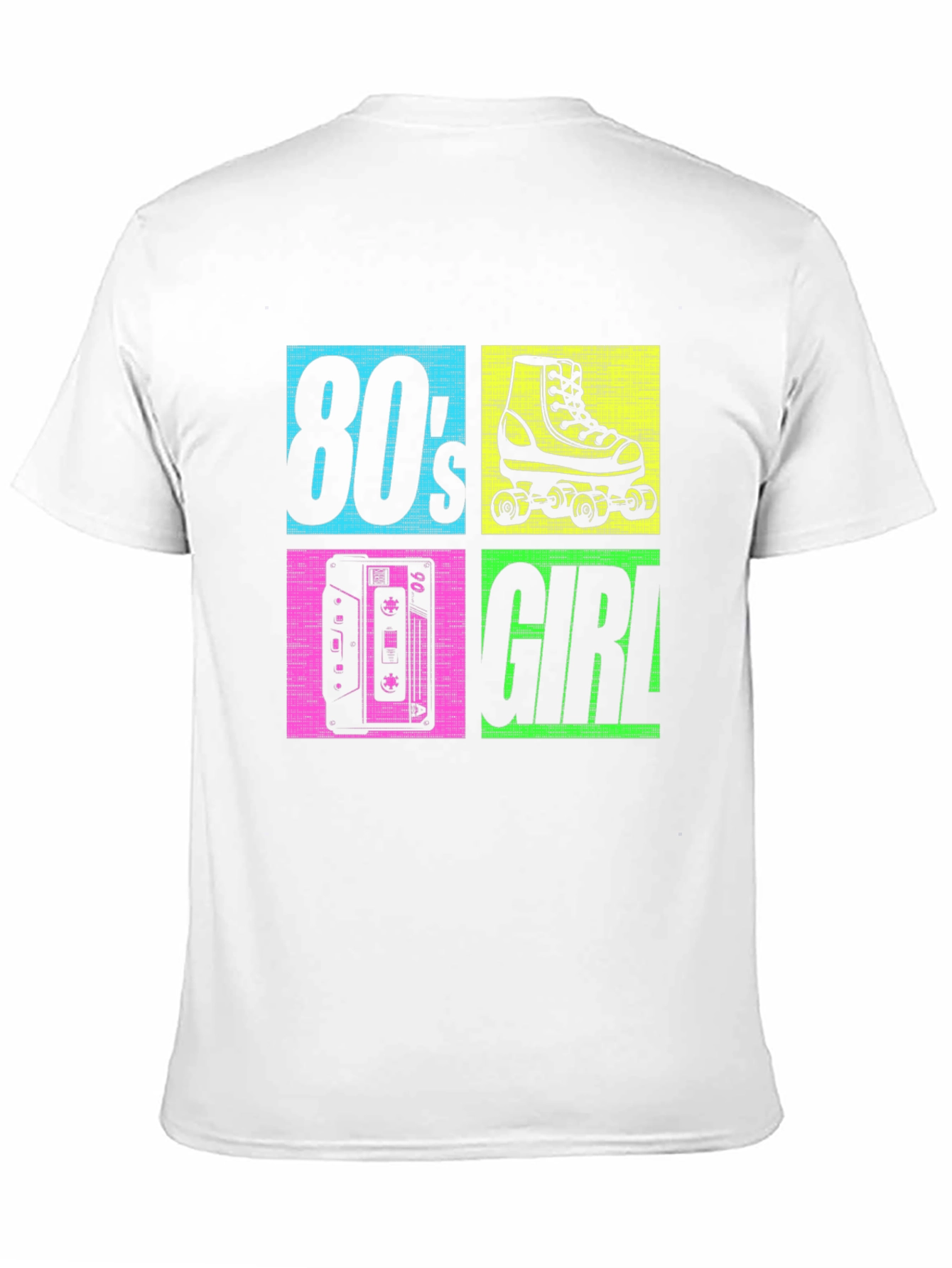 80s Girl Graphic T-Shirt - Retro Style!