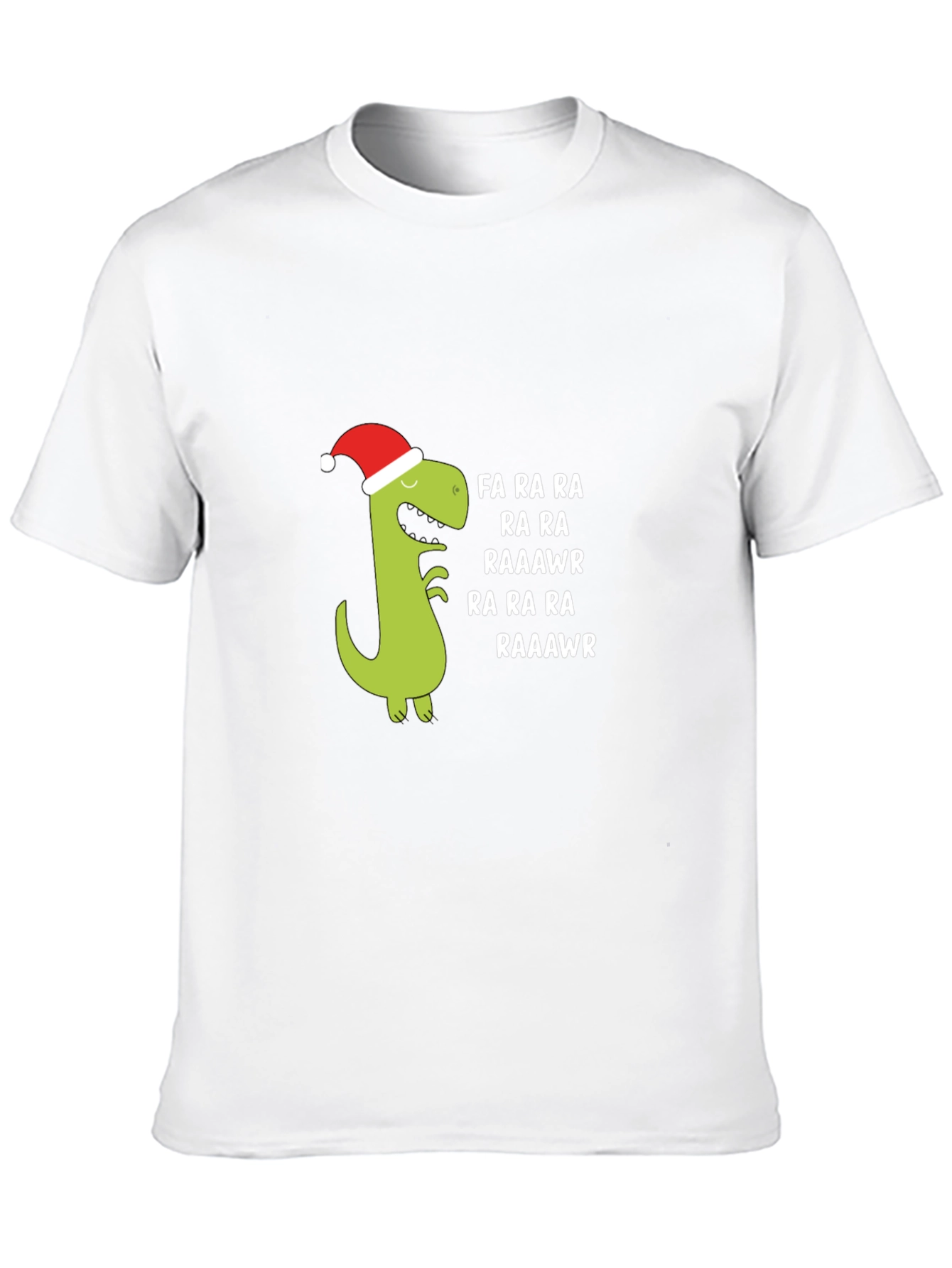 Festive Dino Christmas T-Shirt