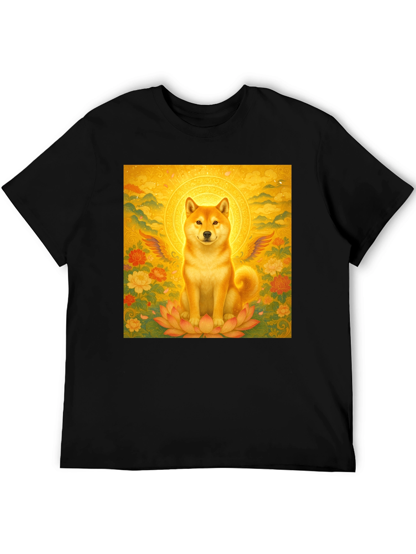 Shiba Inu Buddha T-Shirt