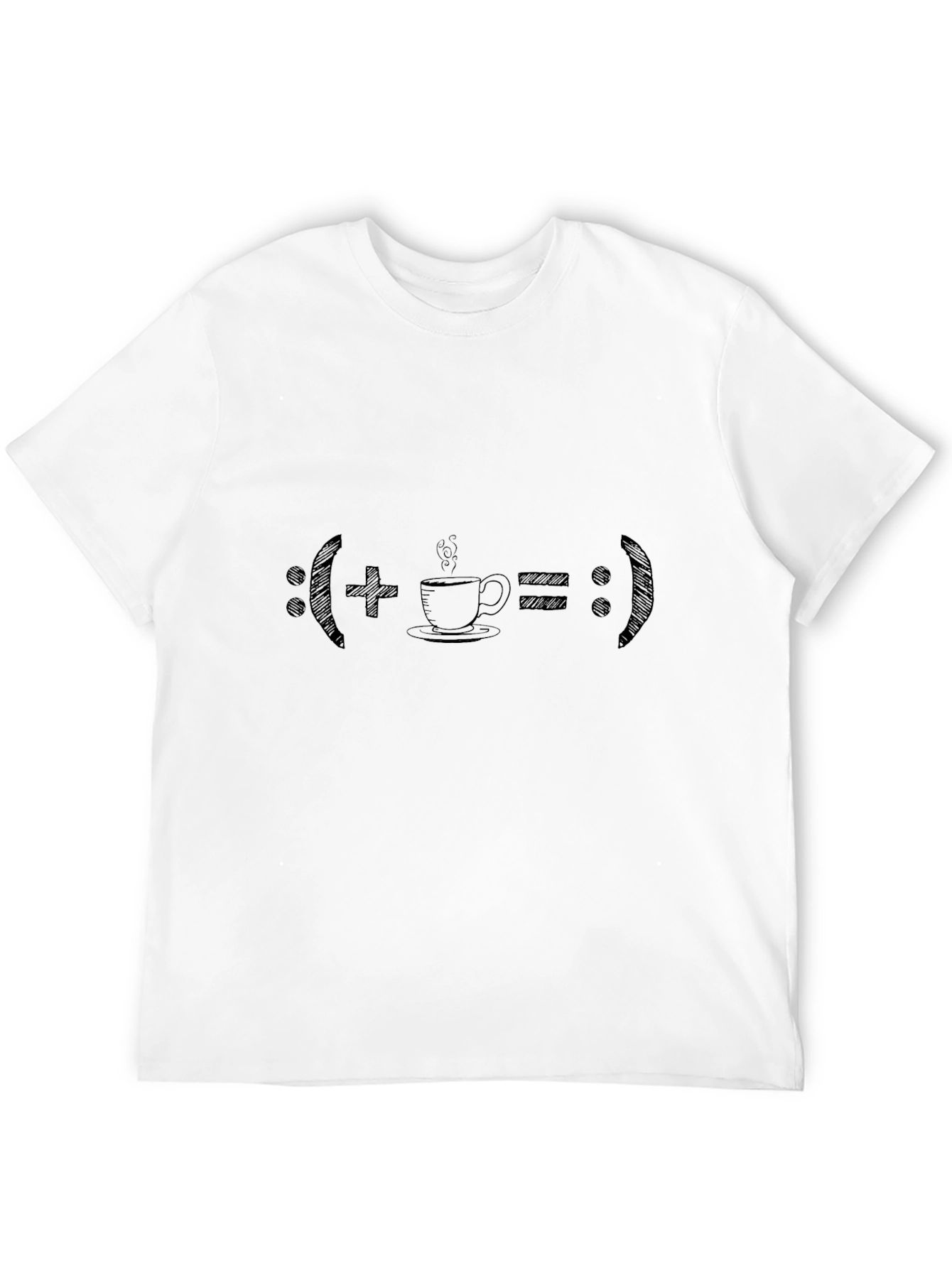 Coffee Equation T-Shirt: Happy Start